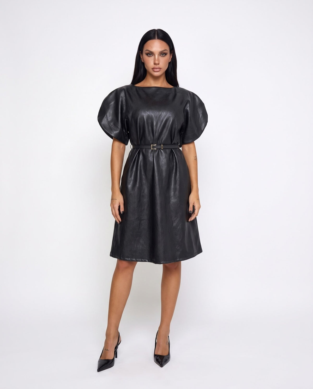 Abito Puff Leather