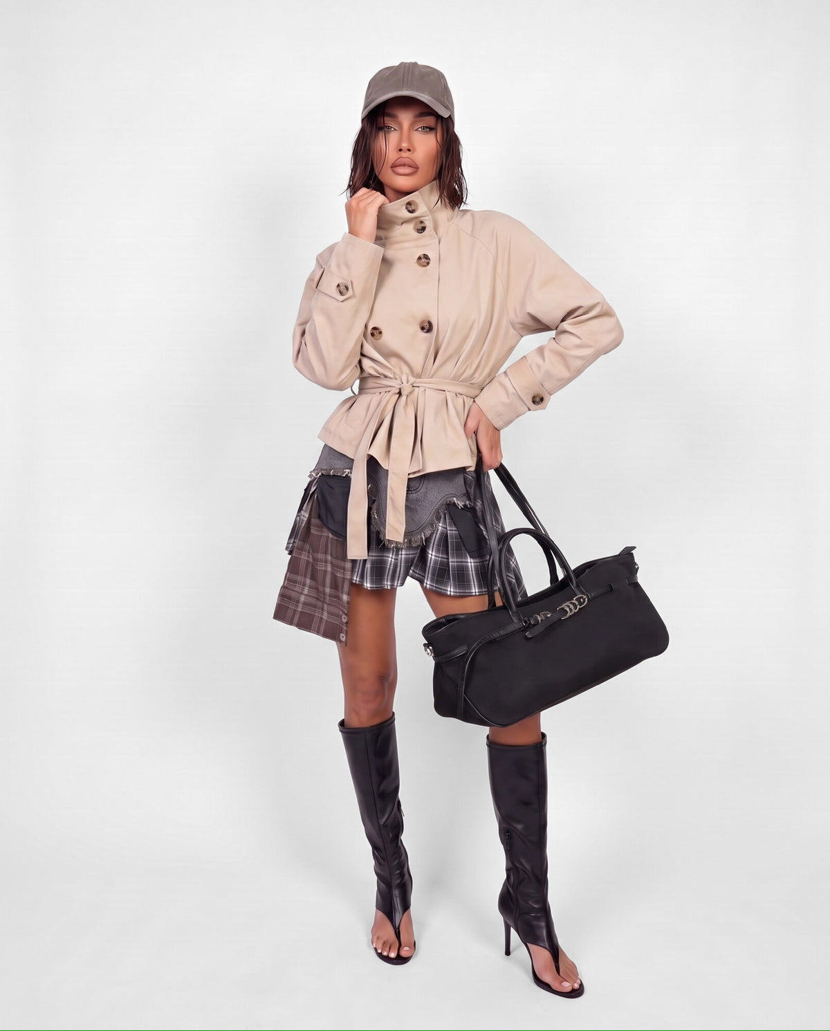 Total Look Dynamic Plaid