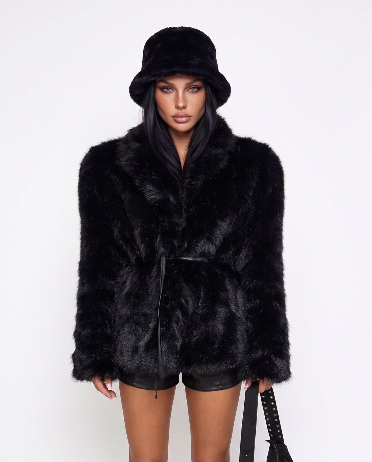 Pelliccia It Girl-Black
