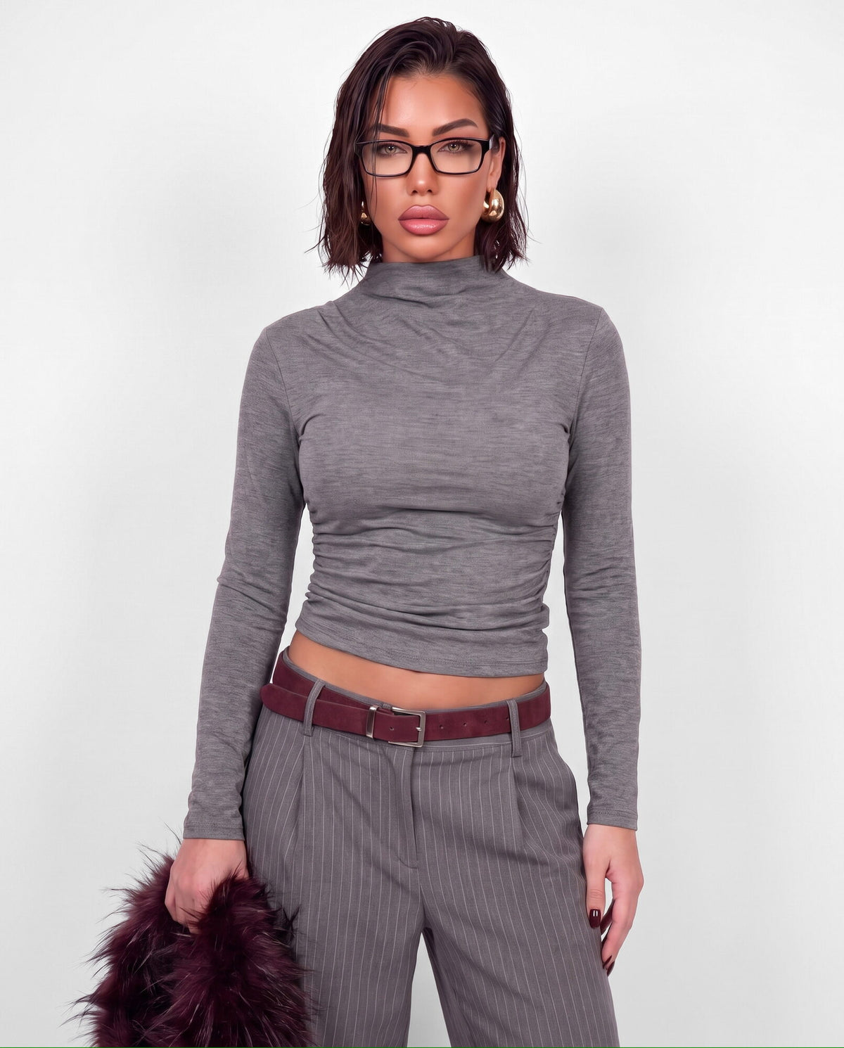 Maglia Soft Turtle-Grey