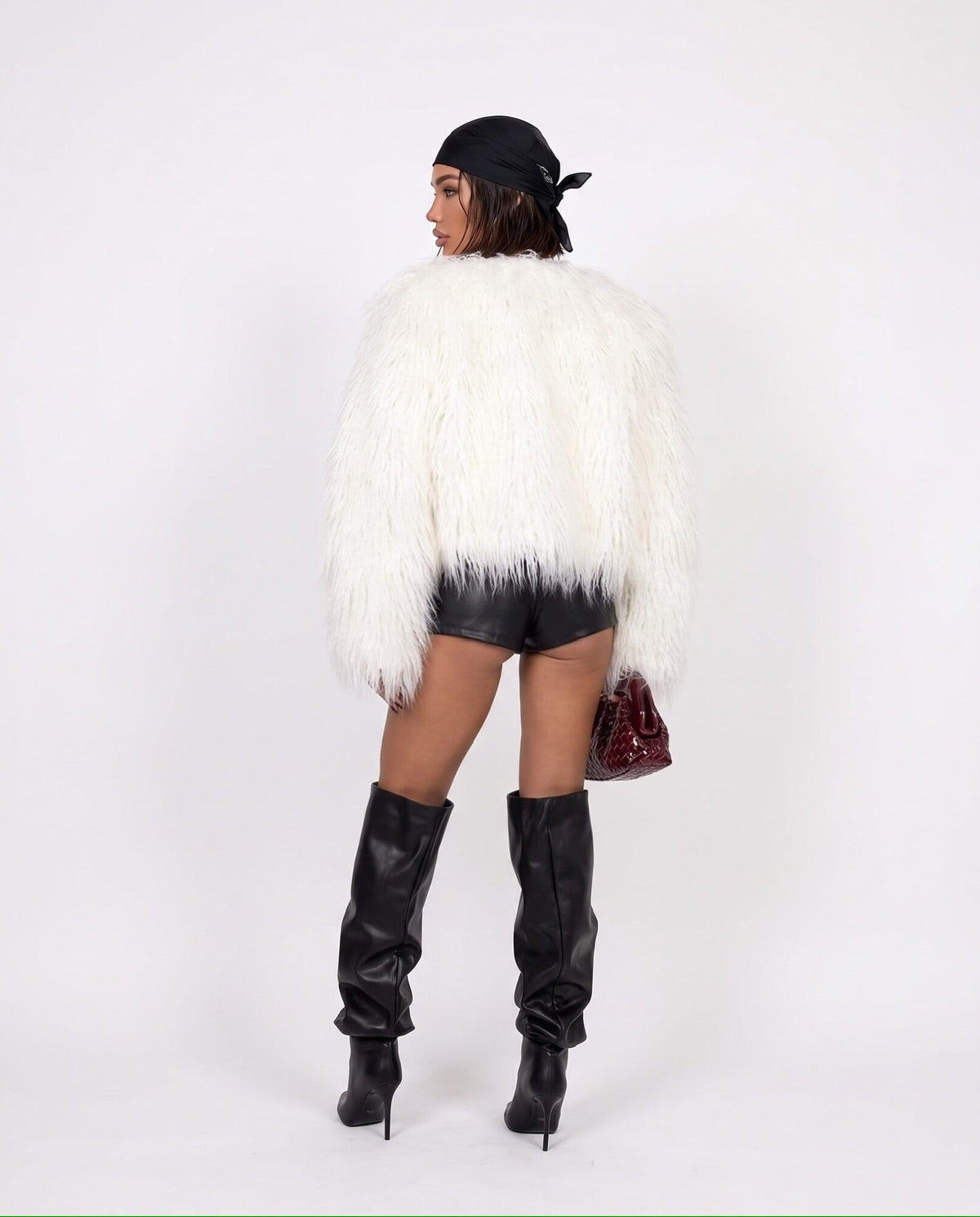 Total Look Fluffy Crush-White