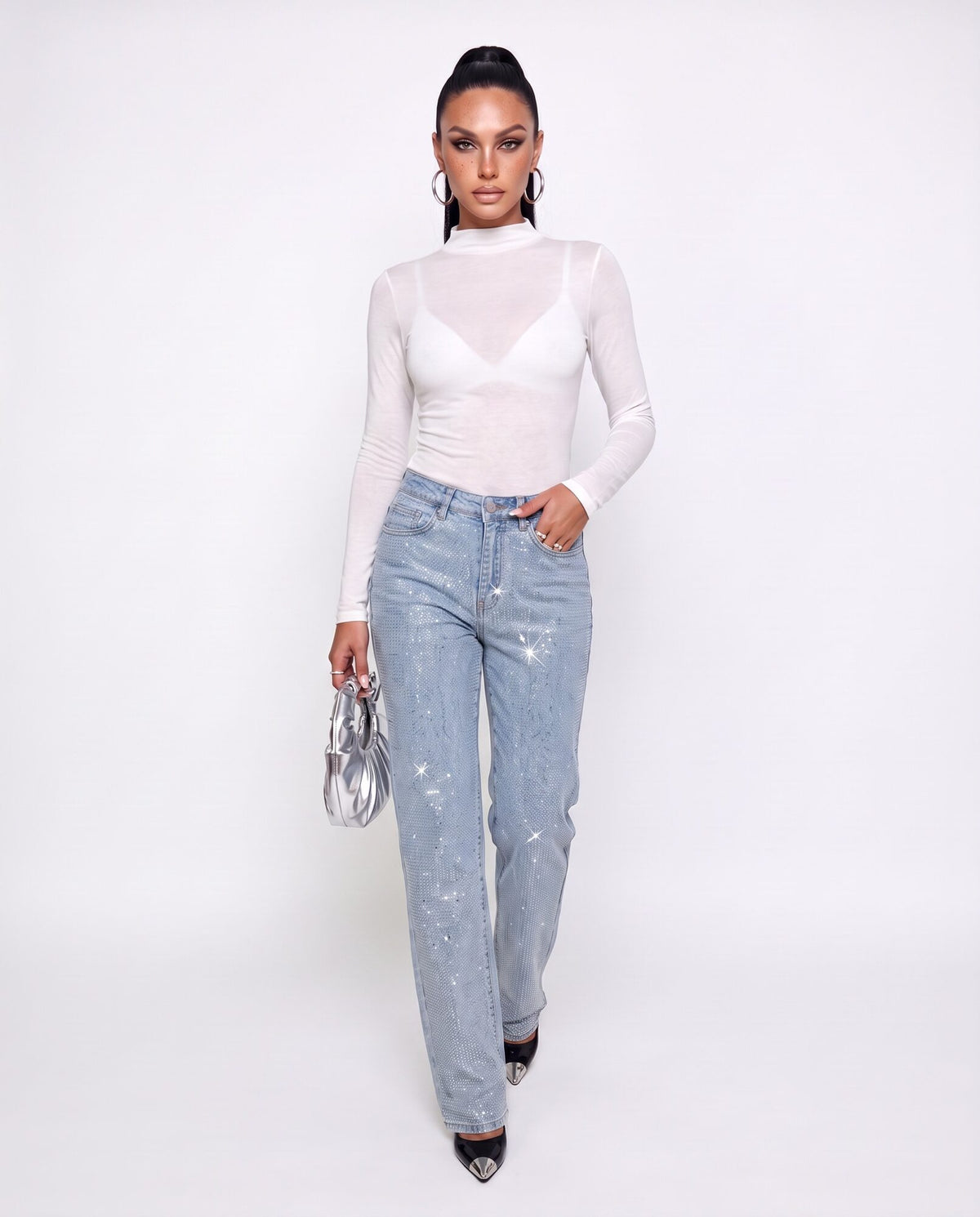 Jeans Crystal Rain