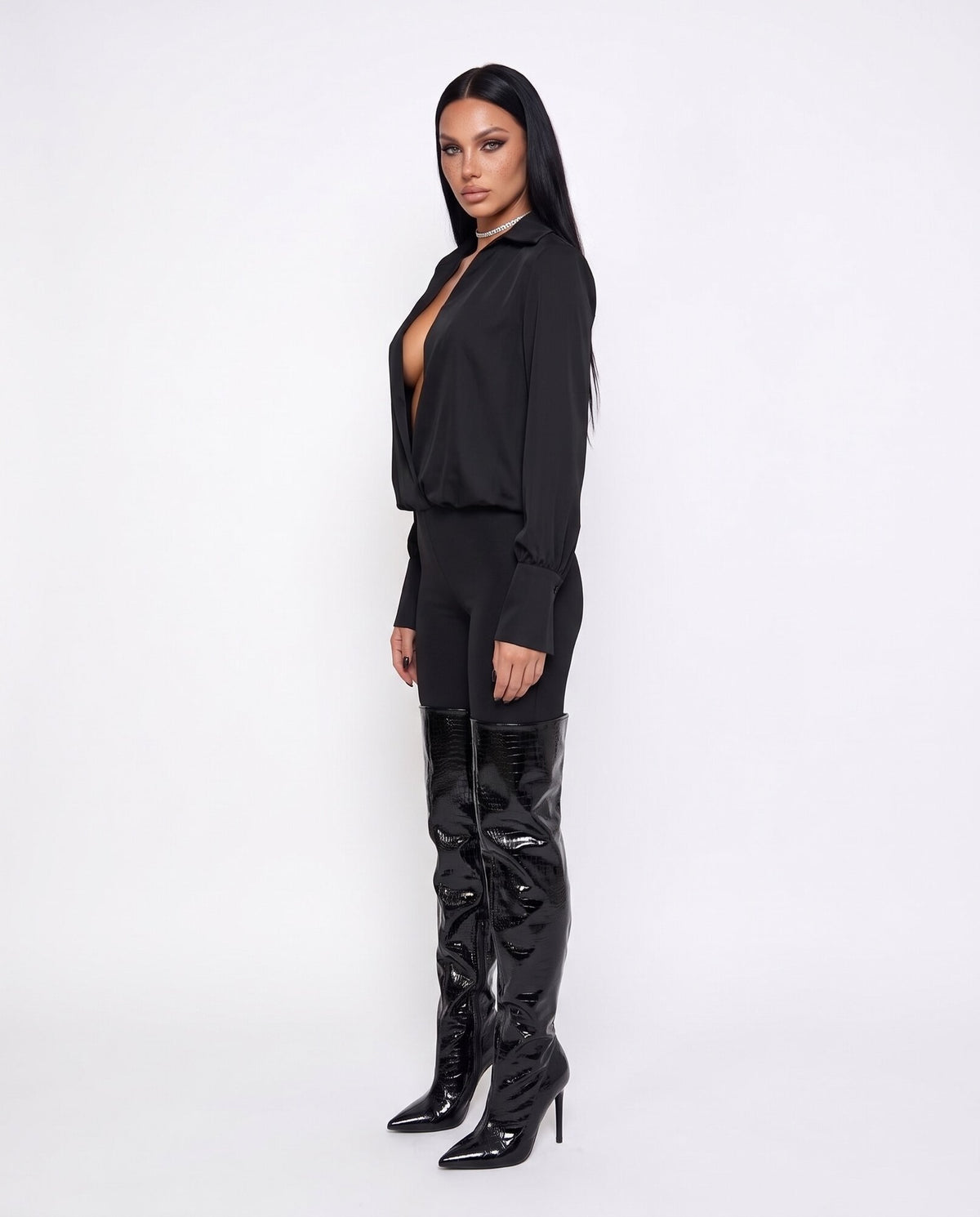 Jumpsuit Tease