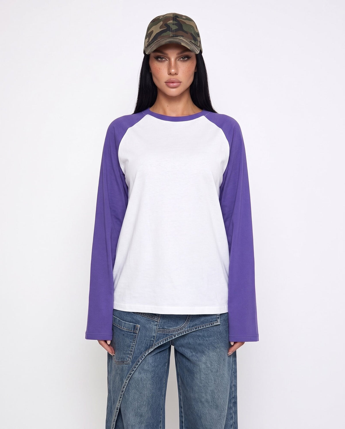 Maglia Bicolor - Purple