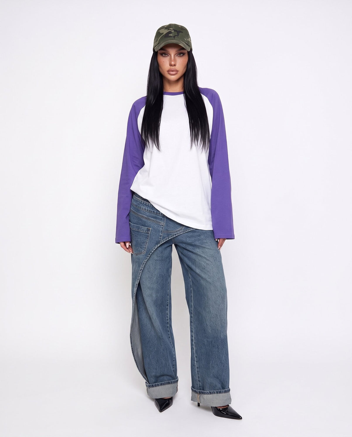 Maglia Bicolor - Purple