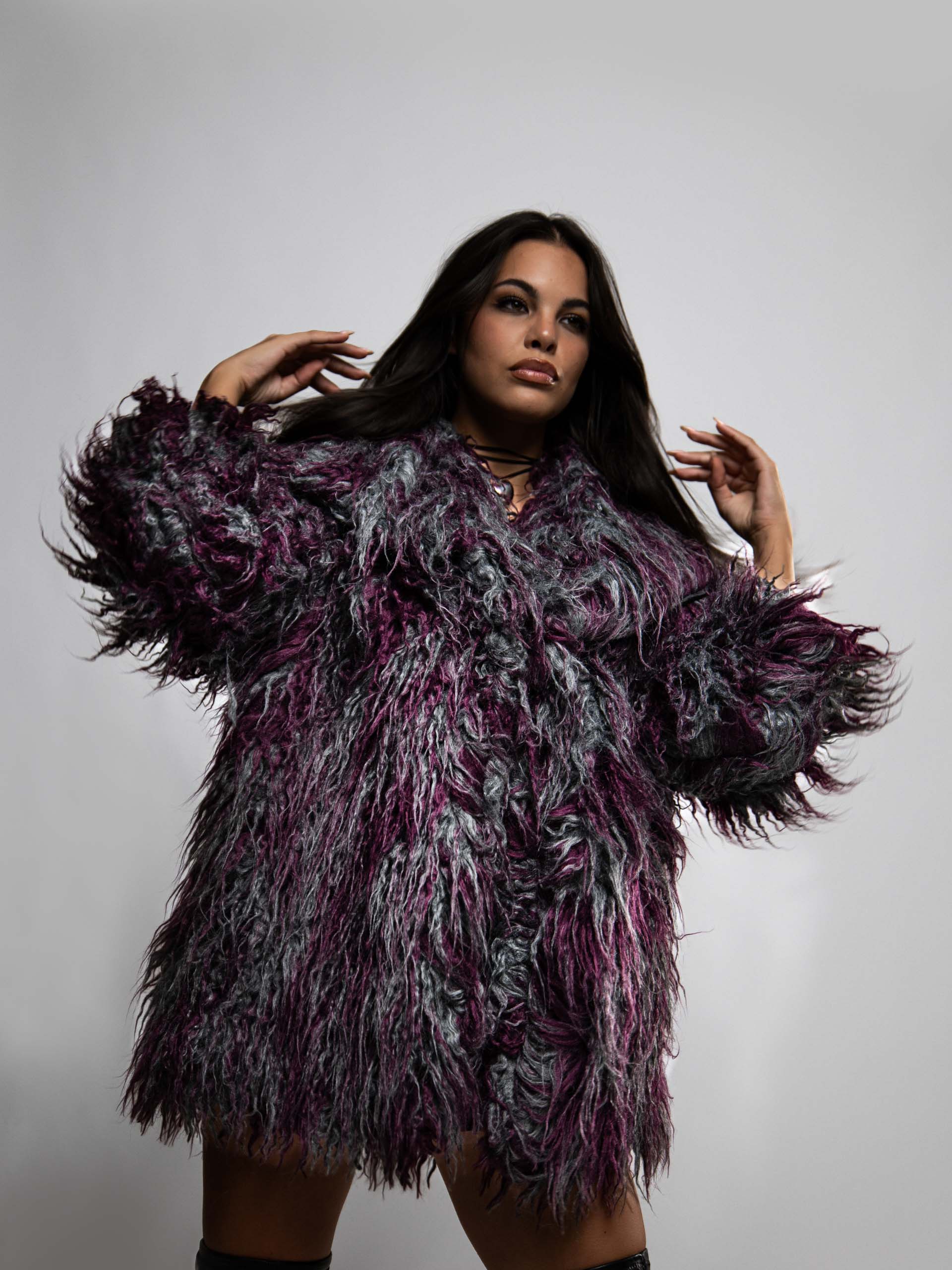 Pelliccia Love Purple