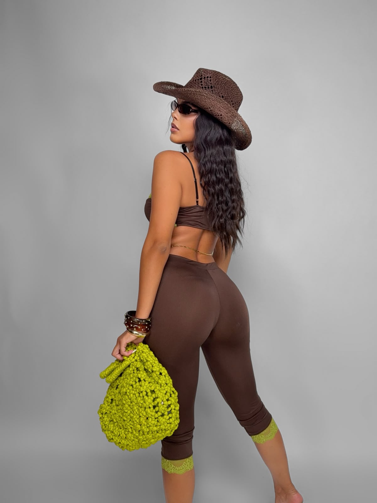 Completo Sleek Lace-Brown