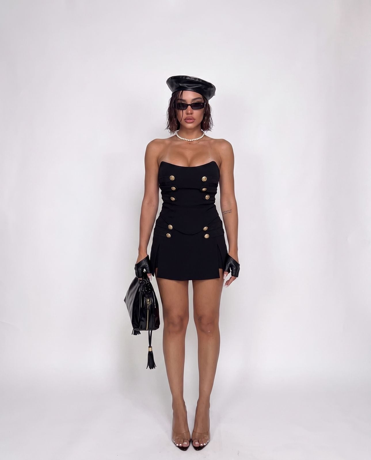 Completo Military Glam - Black