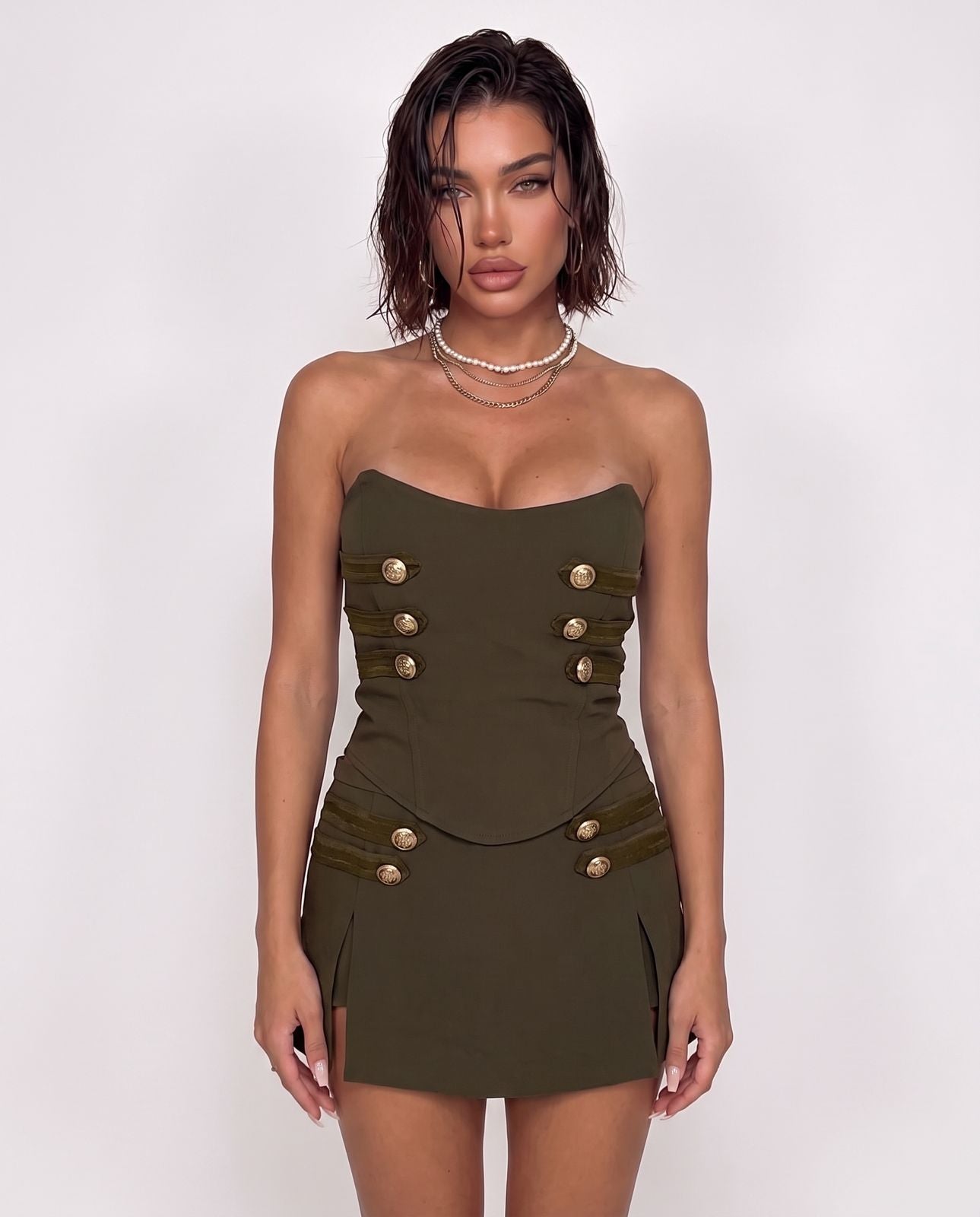 Completo Military Glam - Green