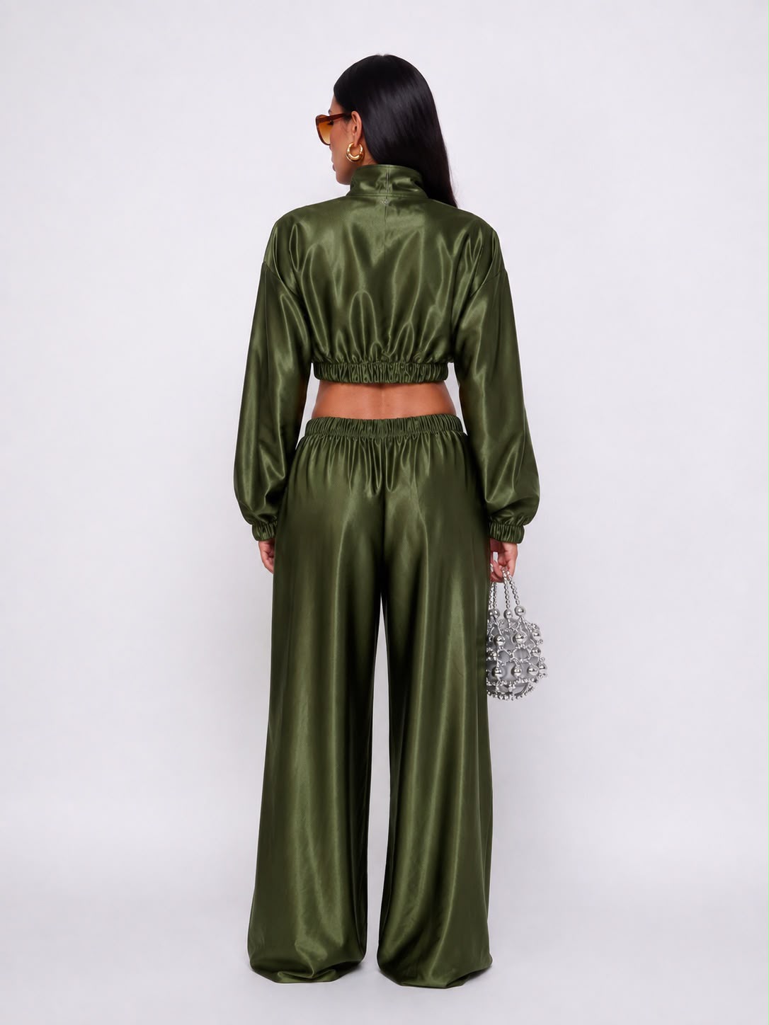 Completo Kor silk - Green