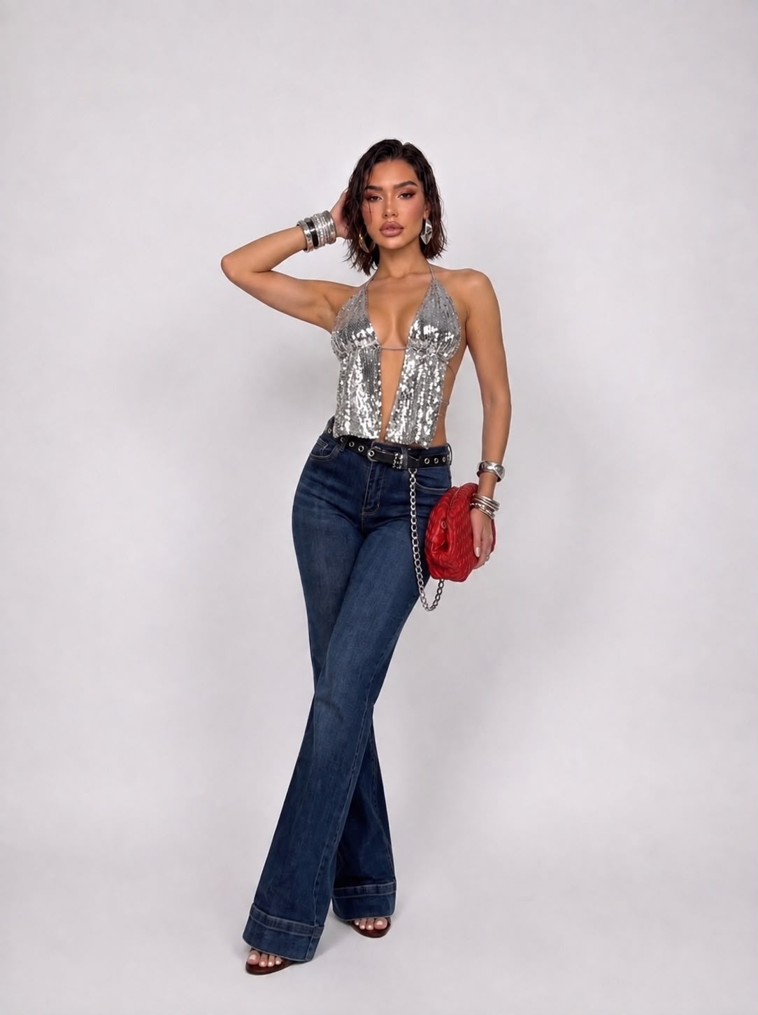 Total Look Silver