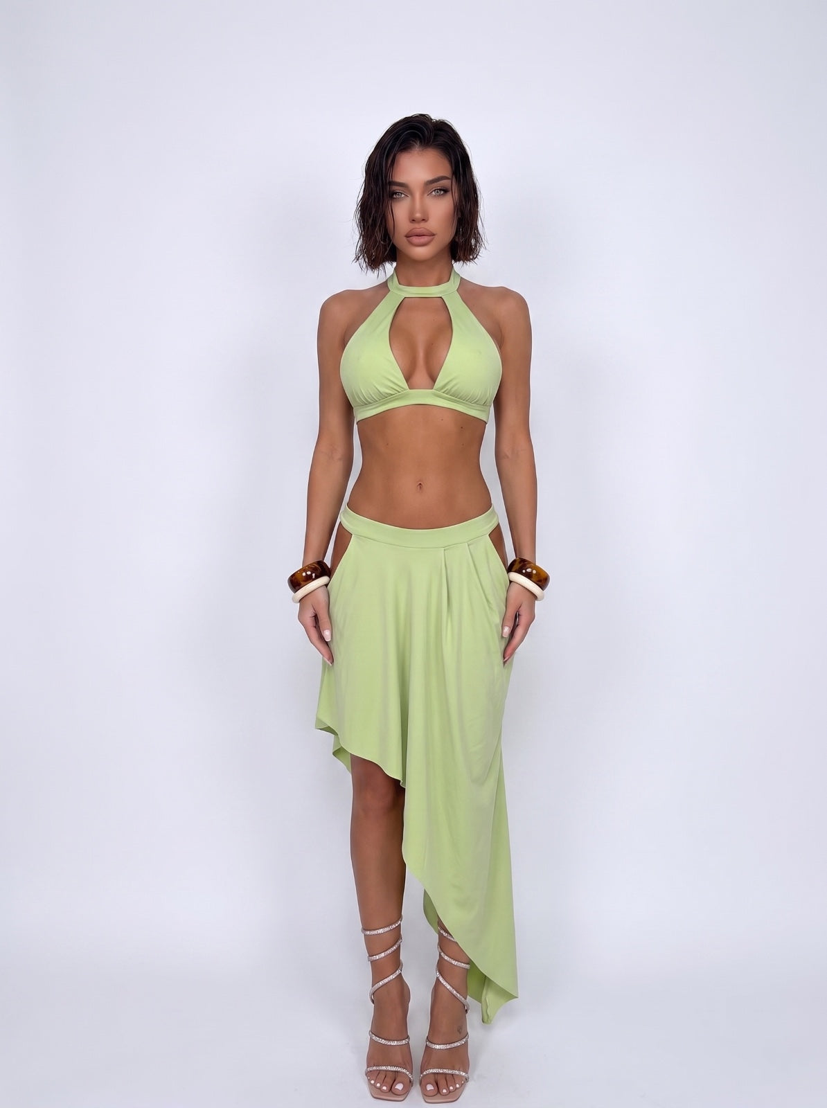 Conjunto Co-ord Verde Mediterráneo