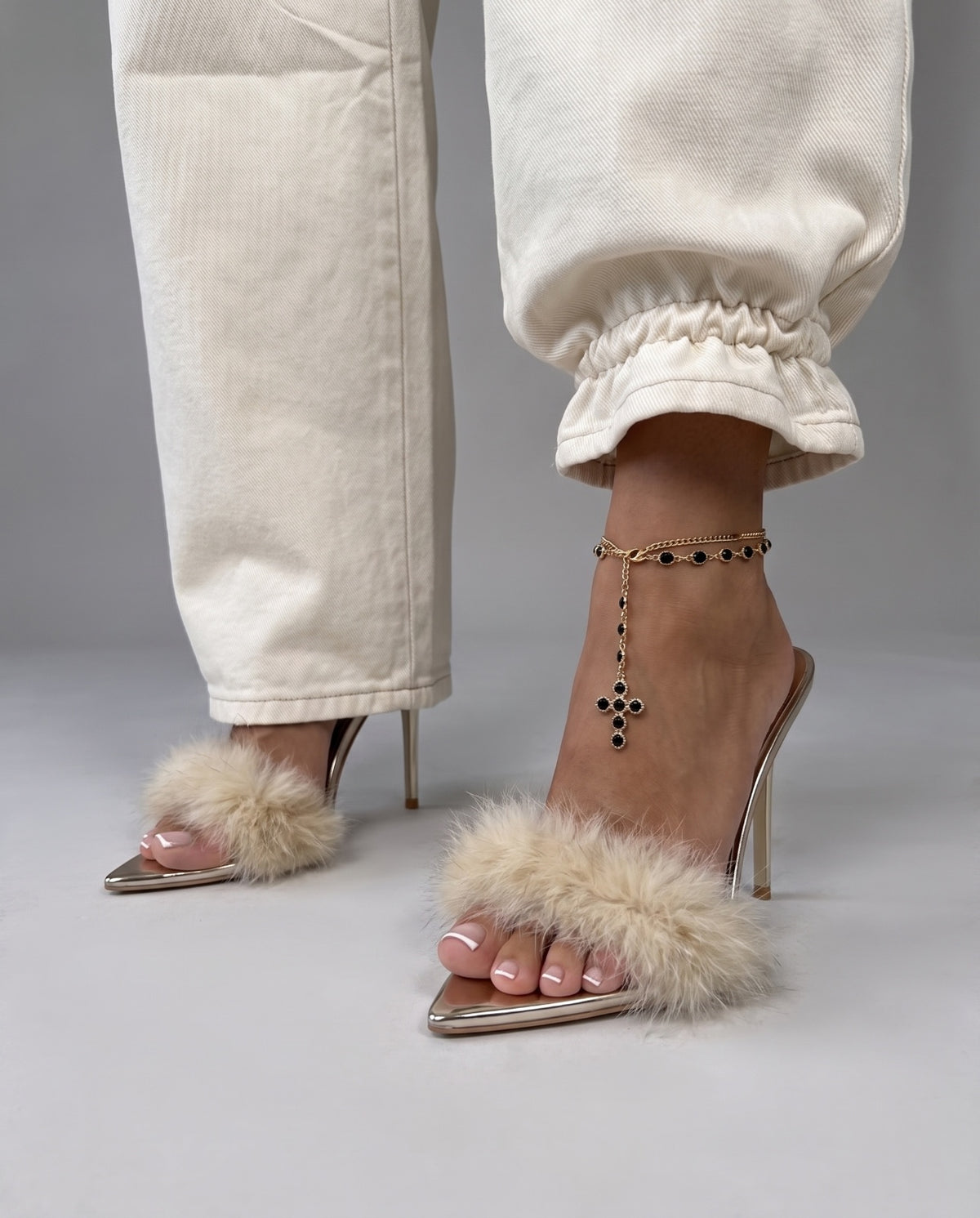 Sandalo Glossy Fur