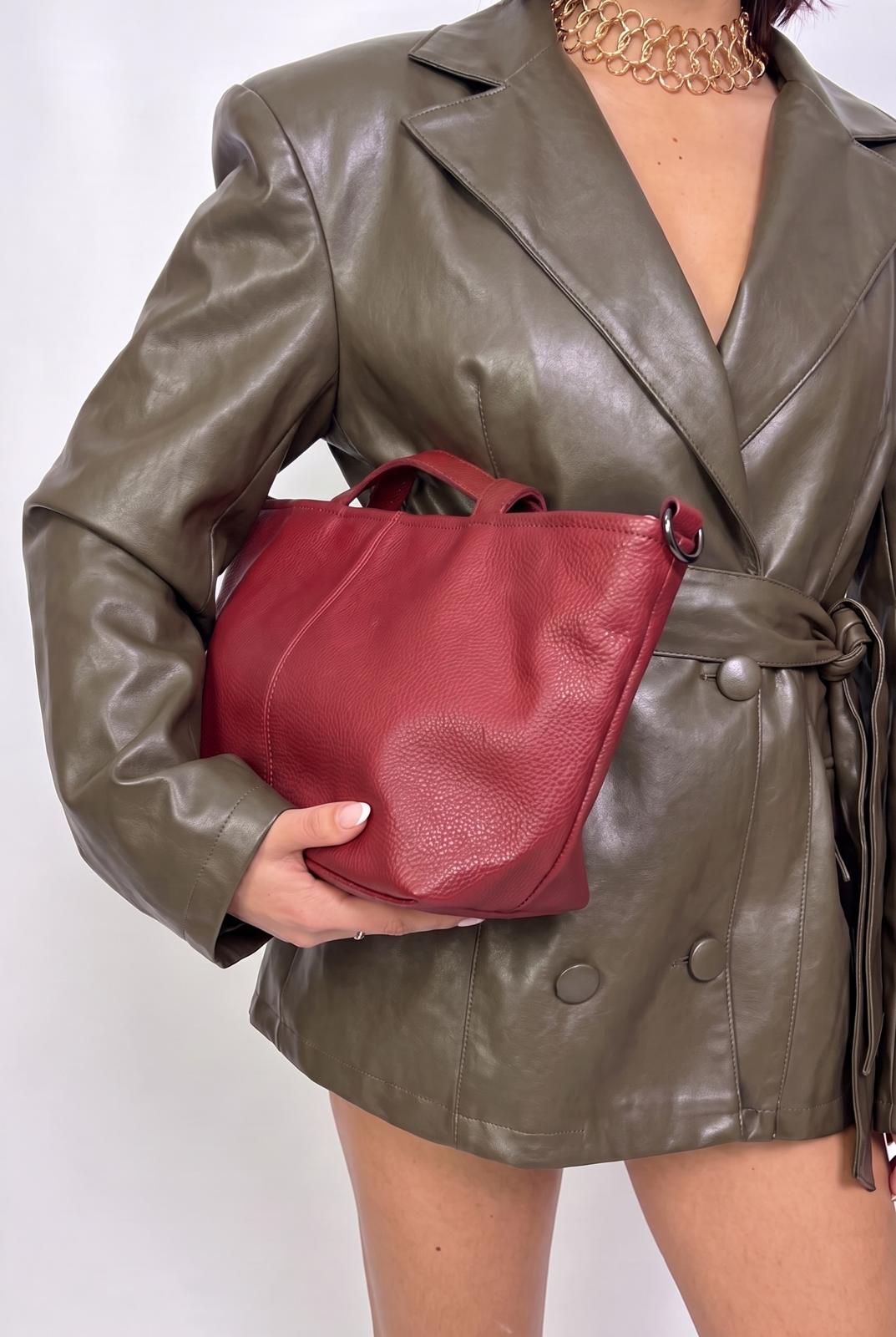 Giacca Leather Doll-Green