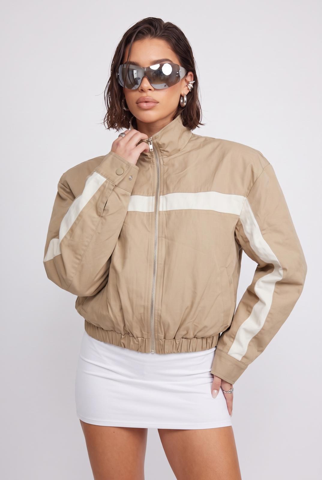 Bomber Vermont-Beige
