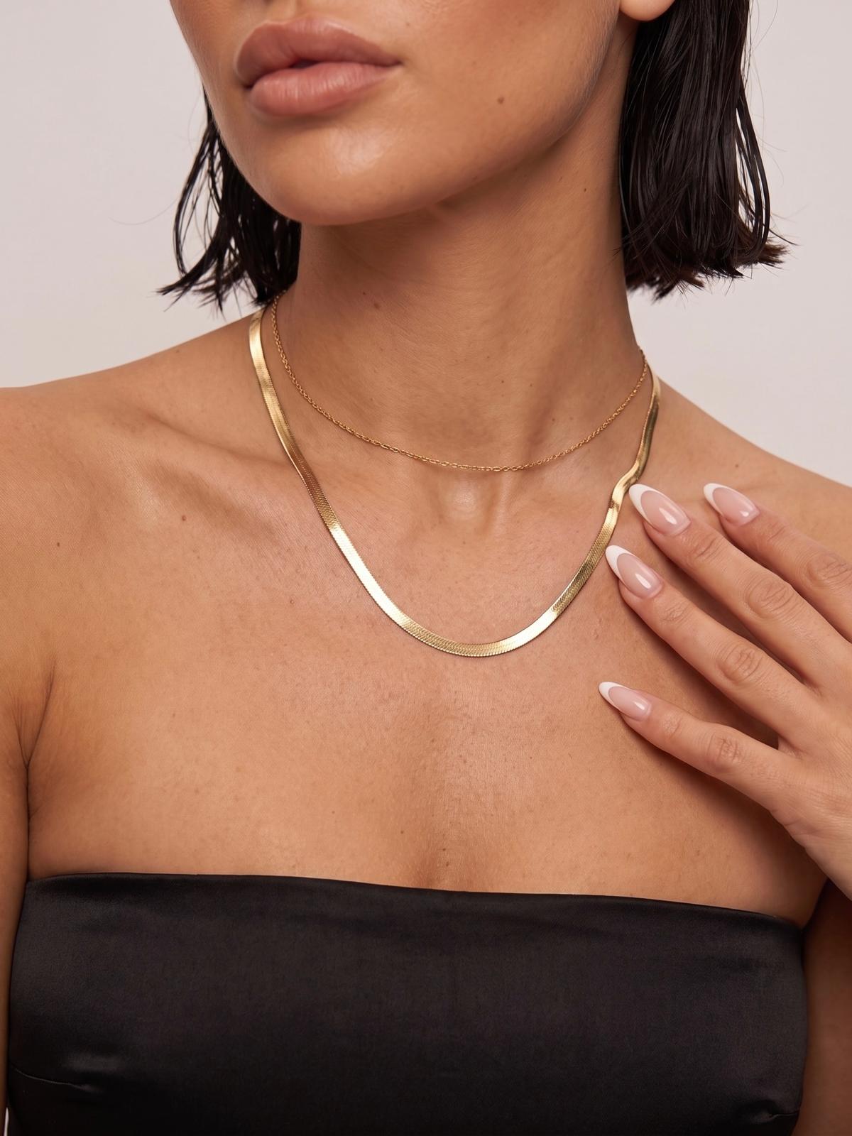Collar Double Glow-Gold