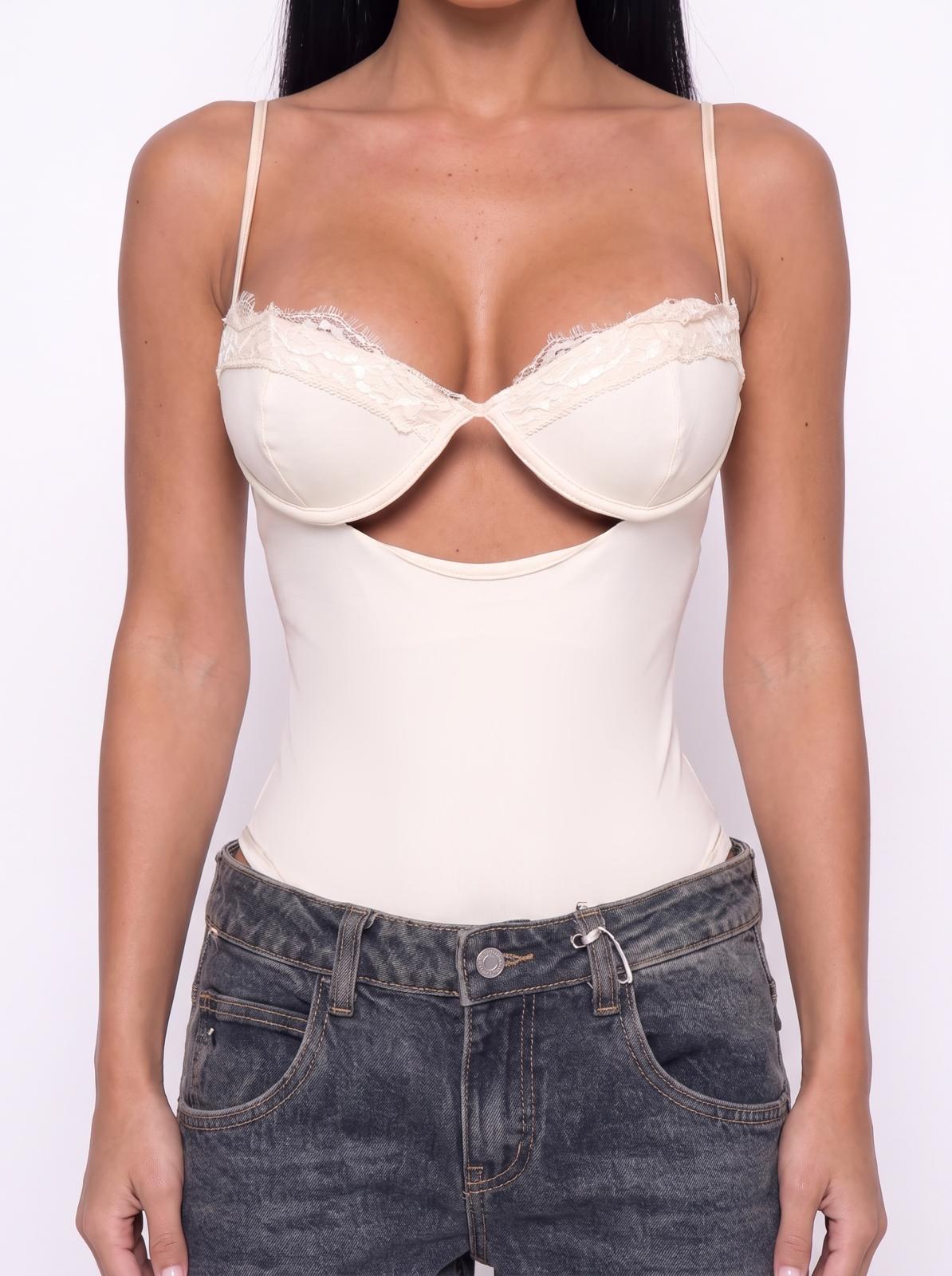 Body Fine Lace-Beige