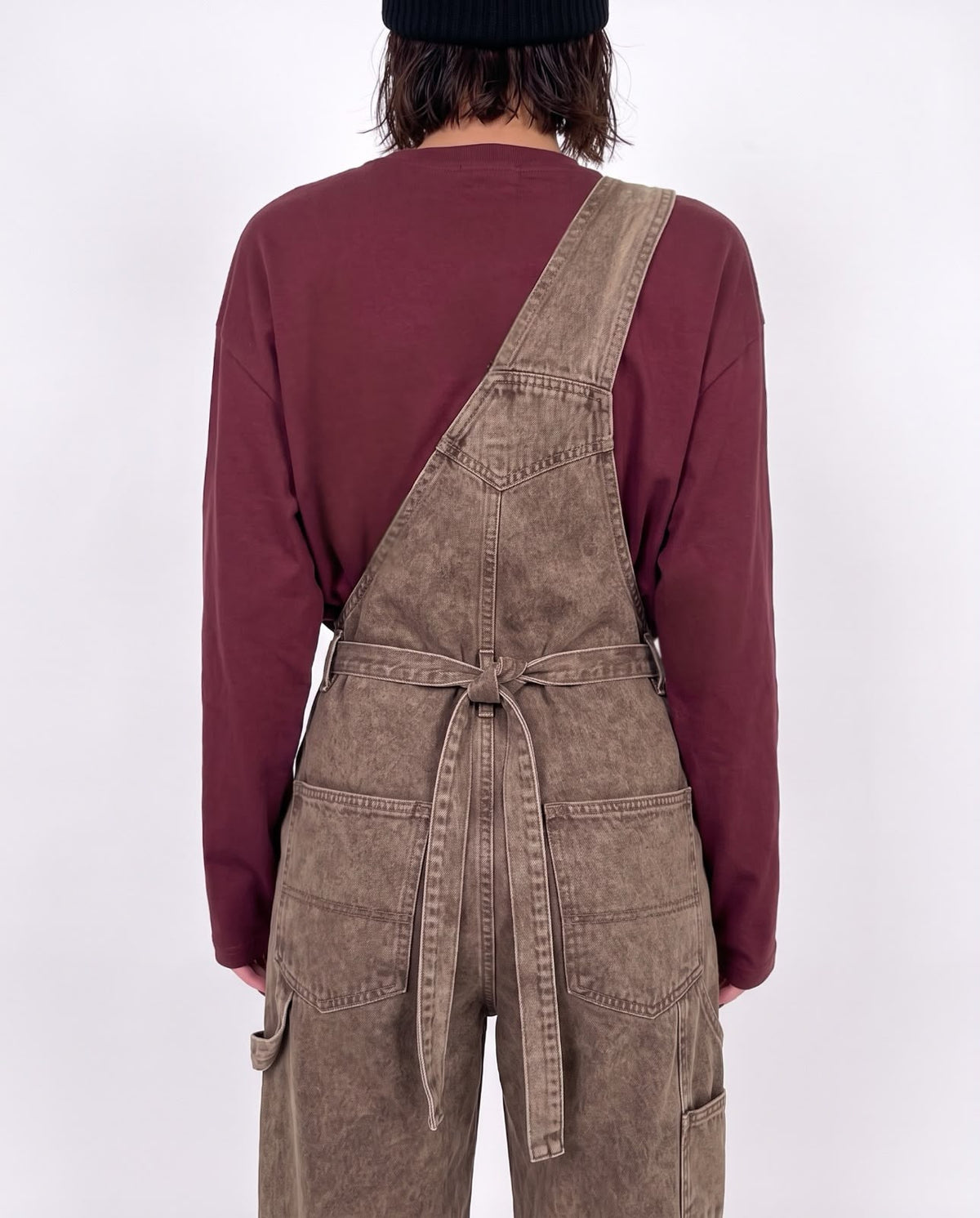 Salopette Washed Mocha
