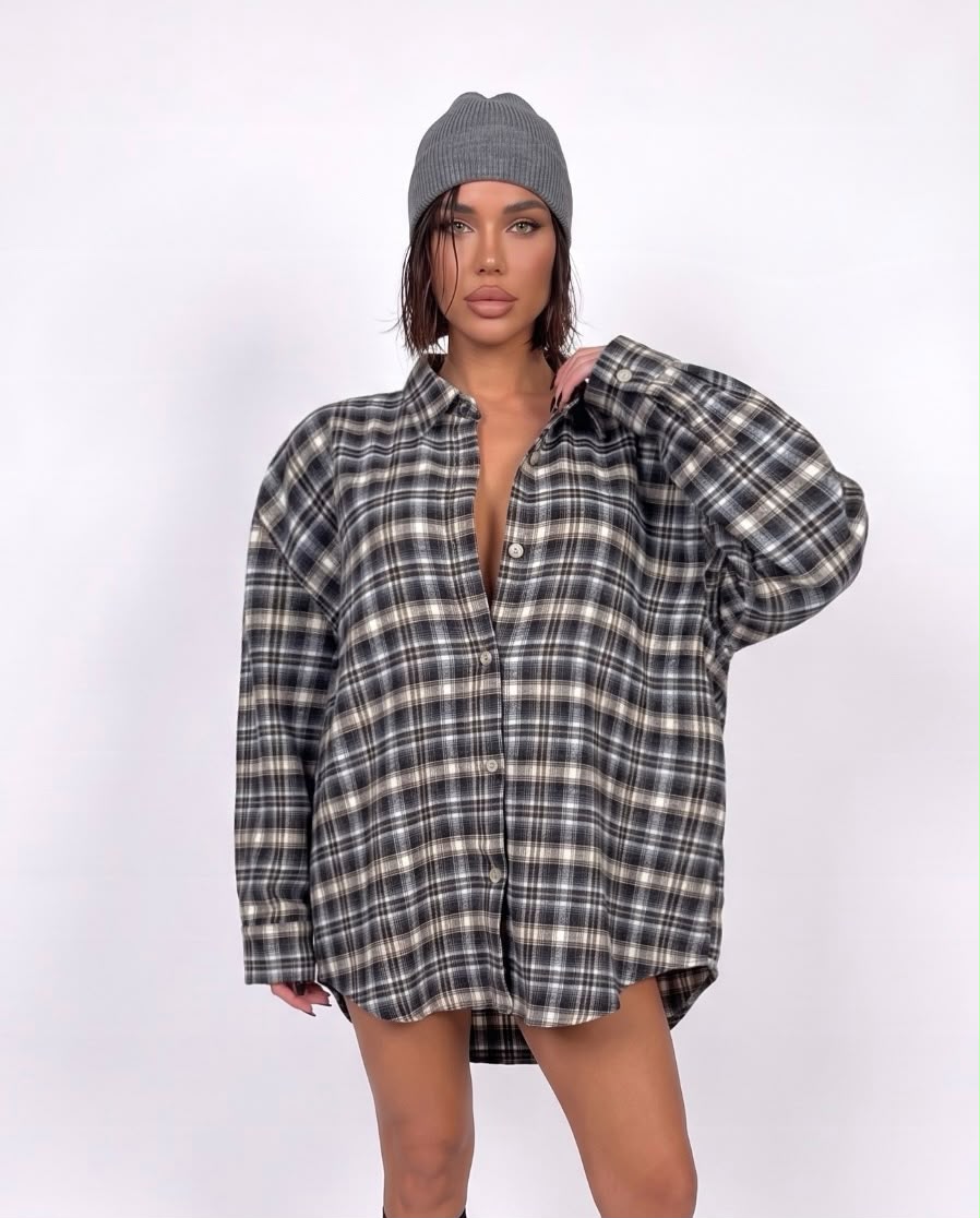 Country Check Shirt - Black