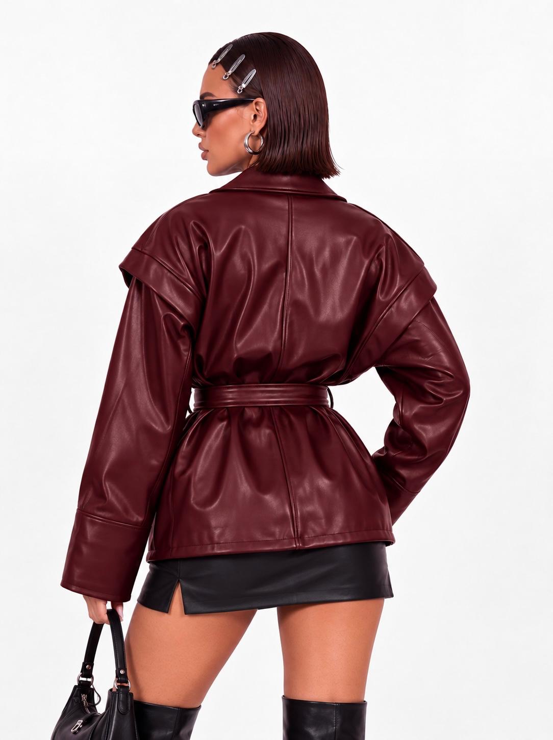 Trench London-Cherry Red