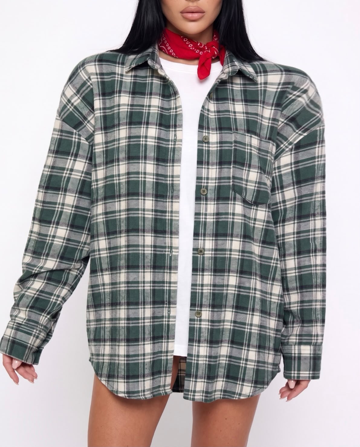 Country Check Shirt - Dark Green