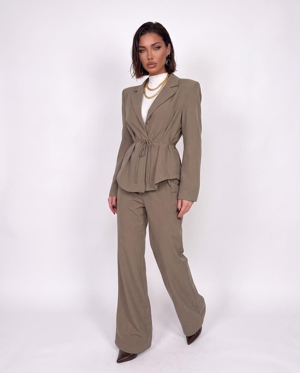 Slim Line Suit - Dove Grey