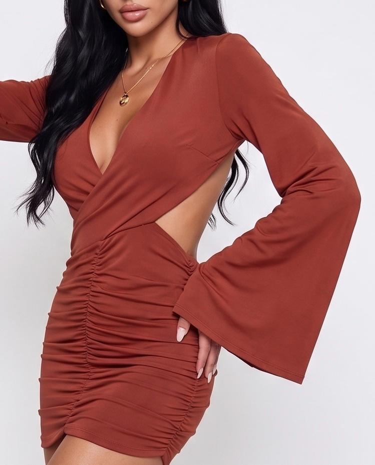 Abito Rust Draped