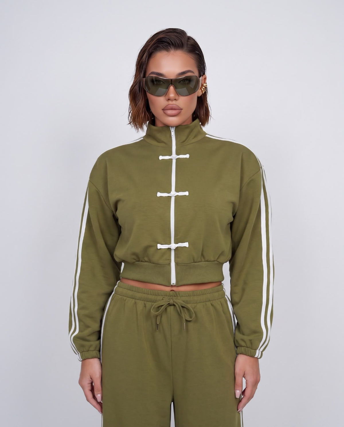 Coord-set Seoul-Military Green