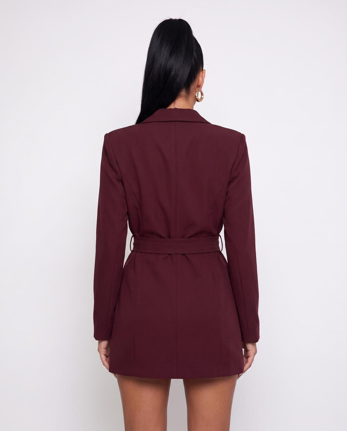 Abito City Femme-Cherry Red