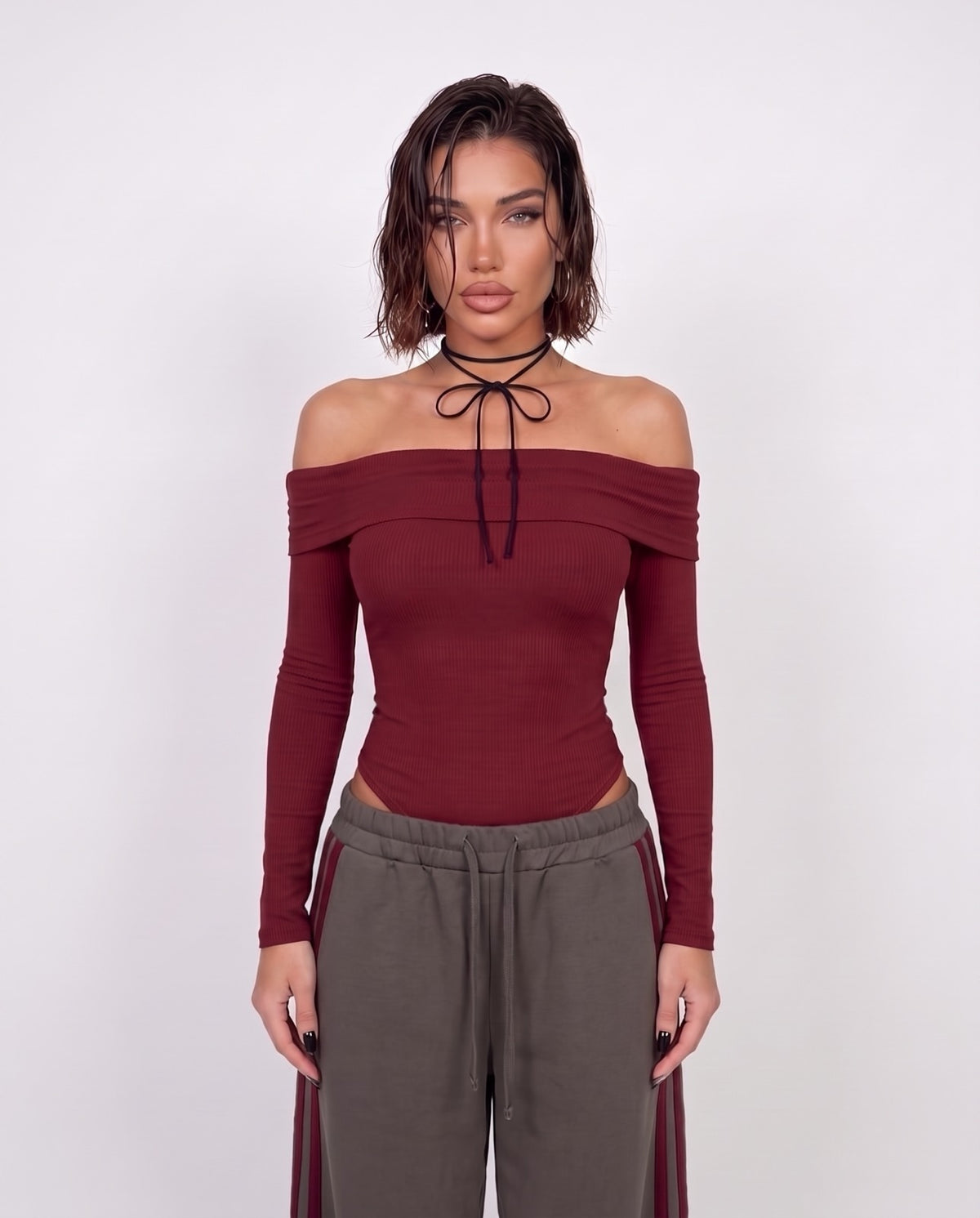 Body Sleek Femme-Cherry Red