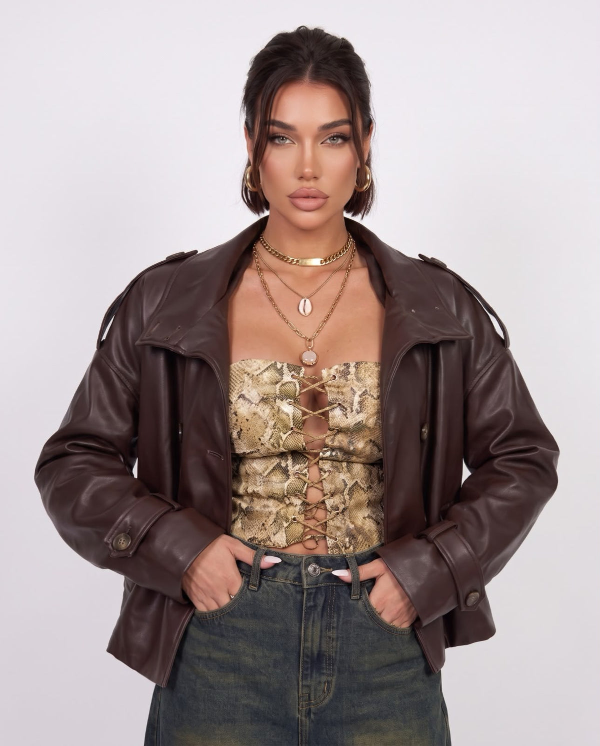 Trench Power-Brown