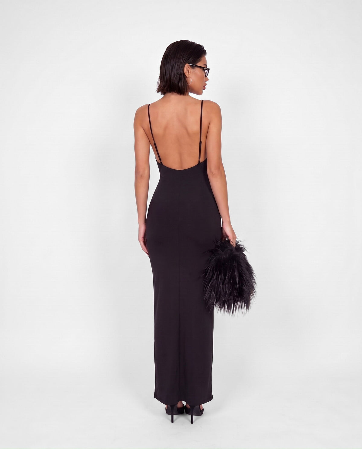 Abito Long Essential-Black