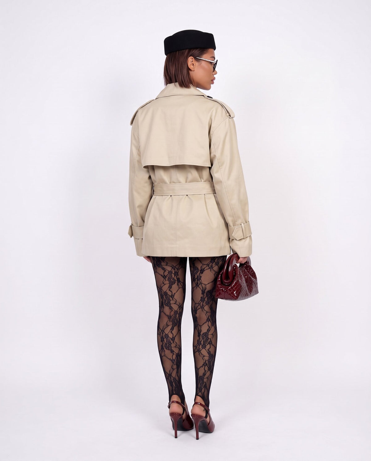 Total Look Trench Lace