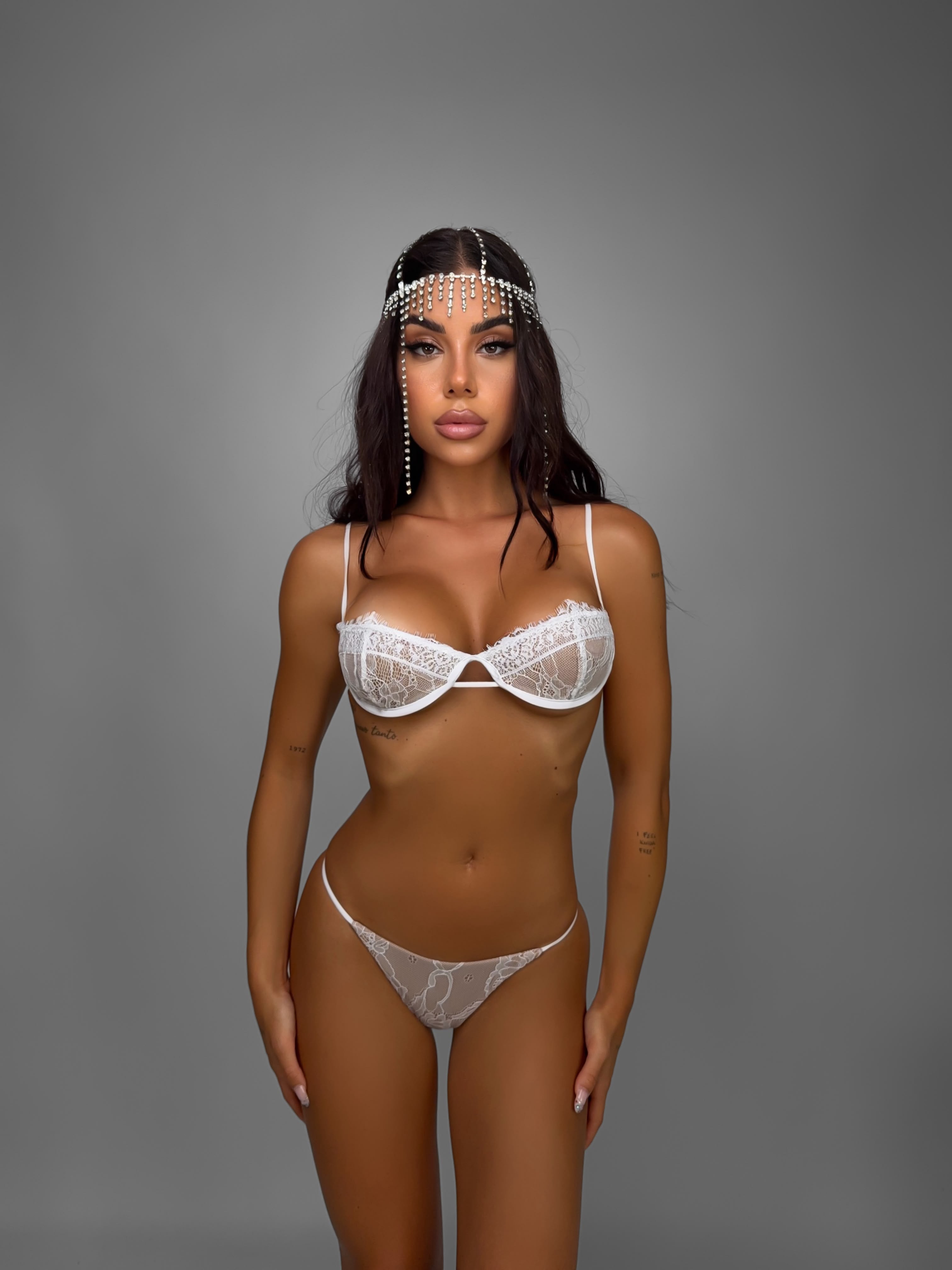 Bikini Lace Hailey-White