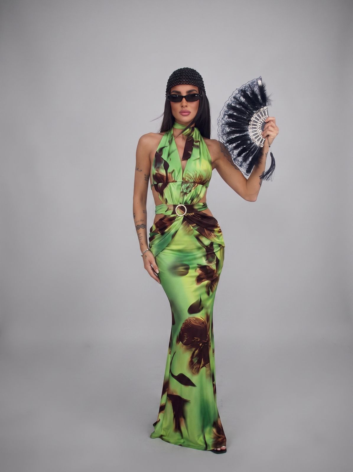 Abito Camille -Green