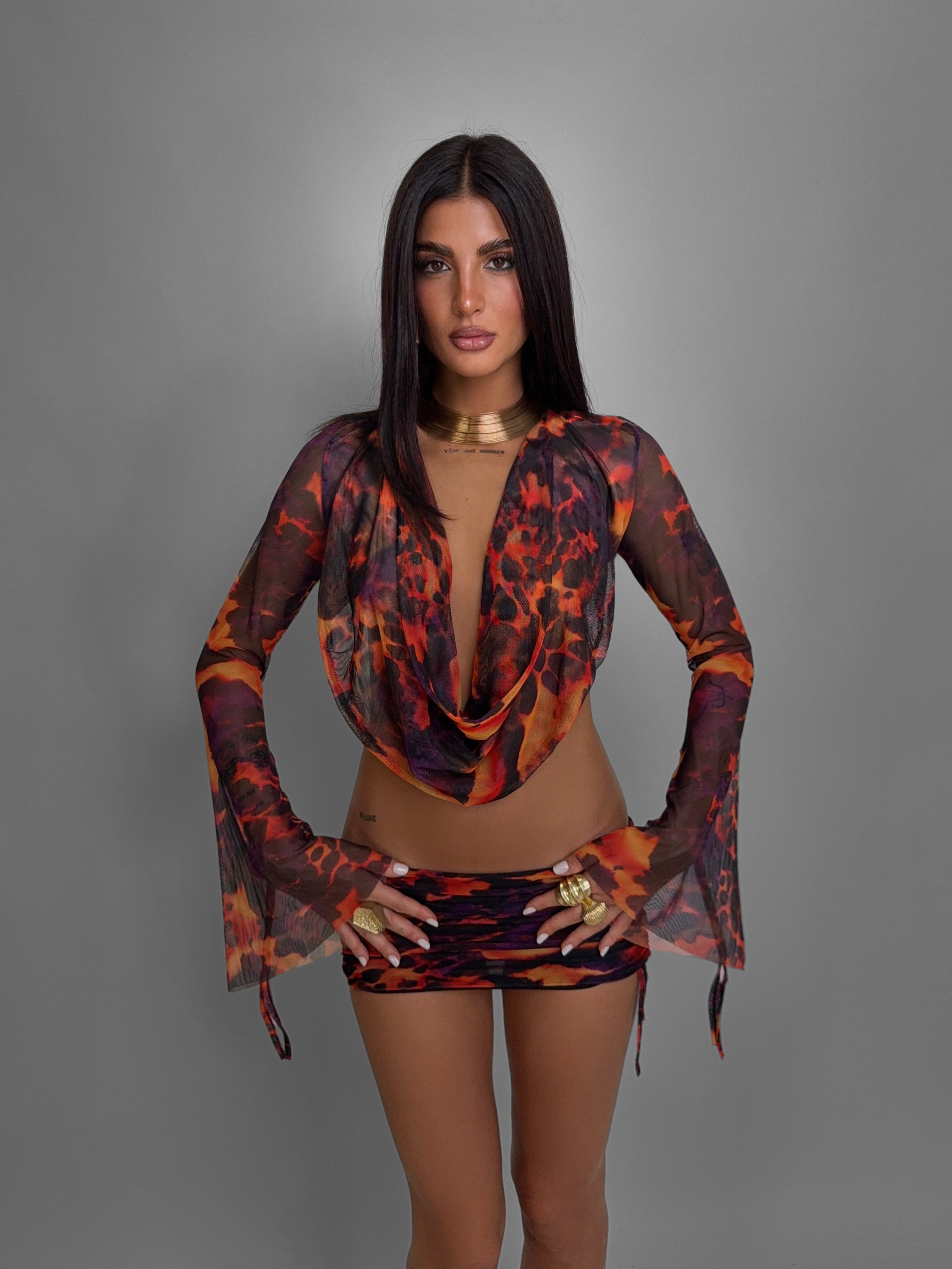 Coord Set Calipso-Orange