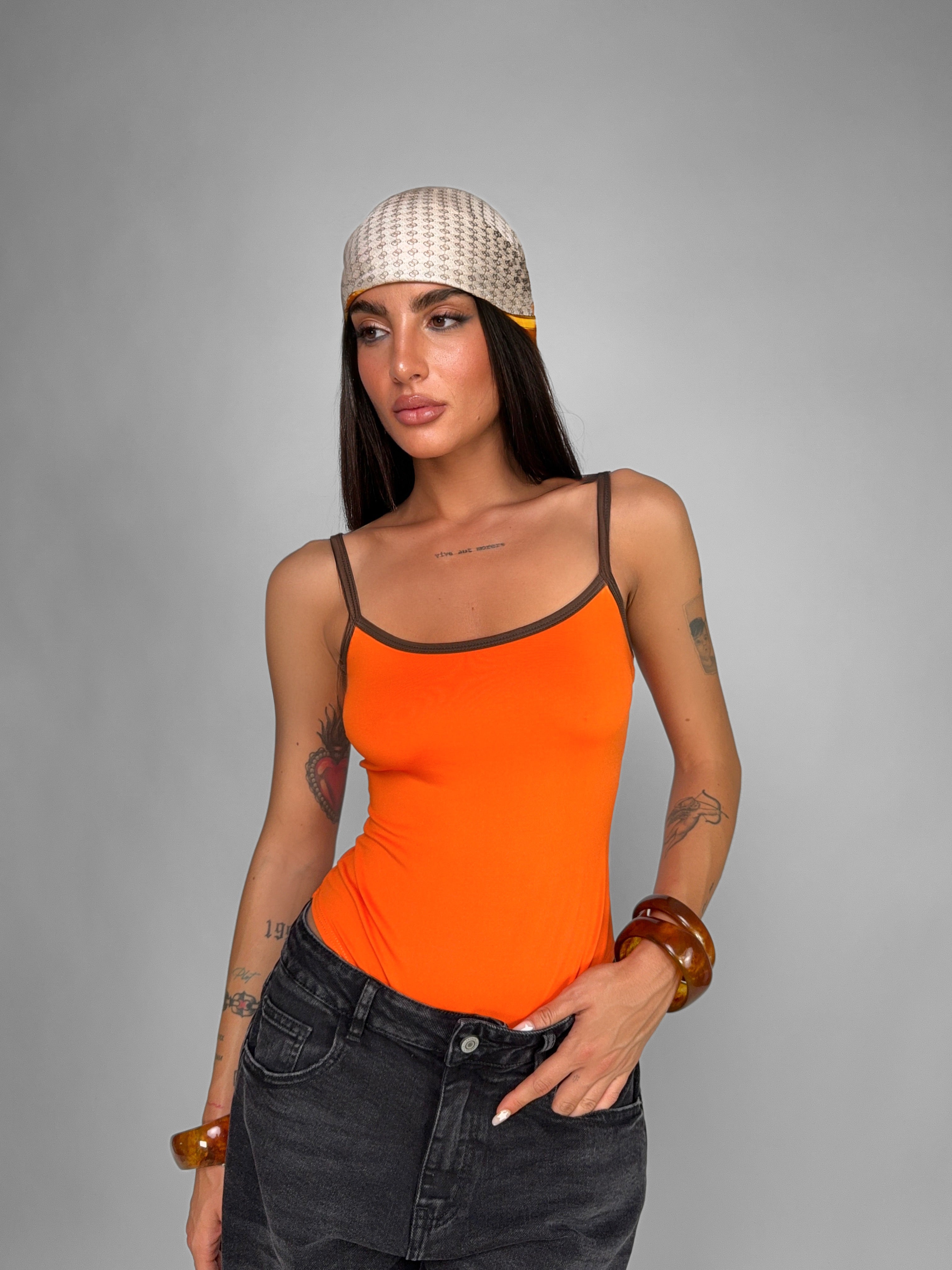 Body Outline-Orange