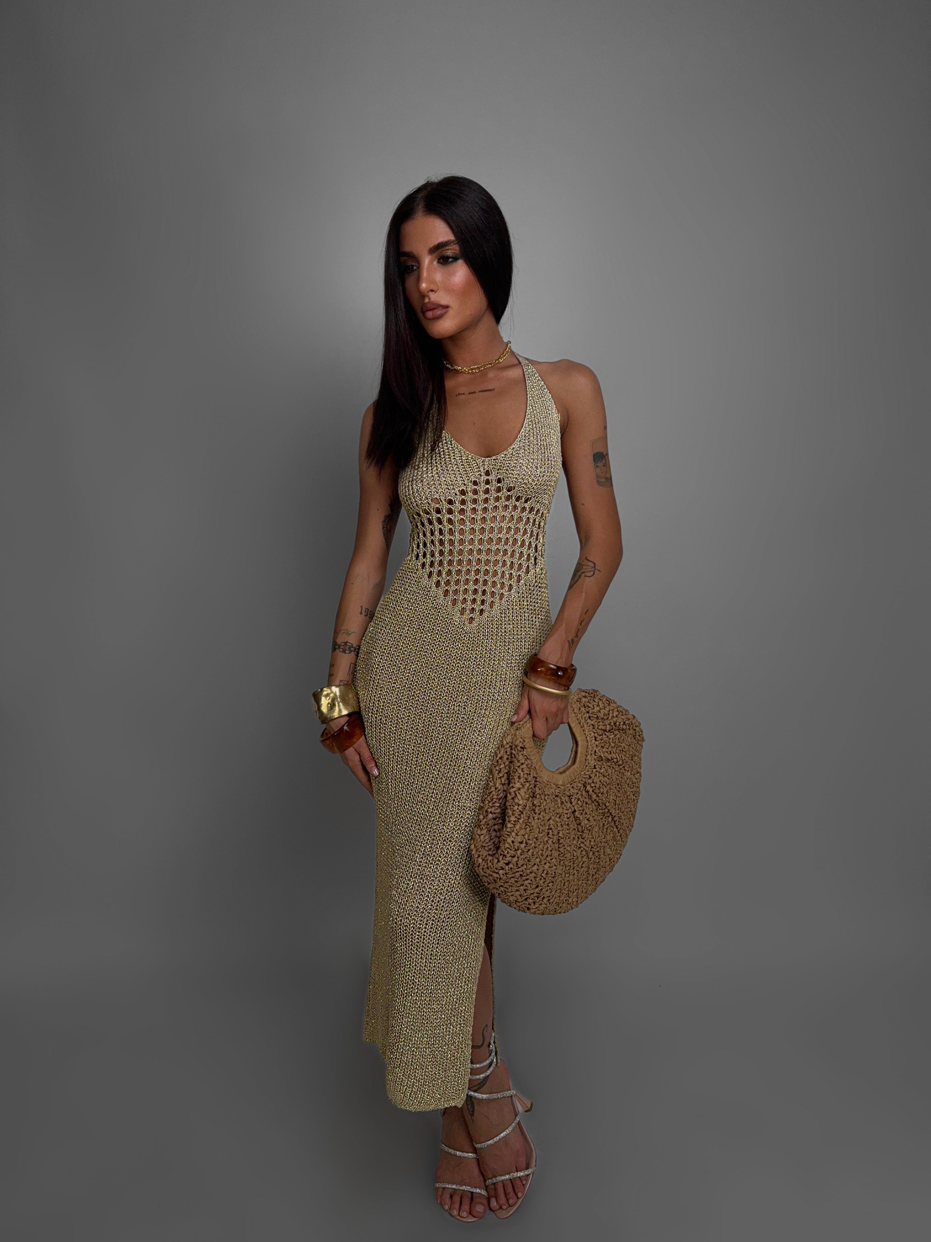 Abito Golden Glow