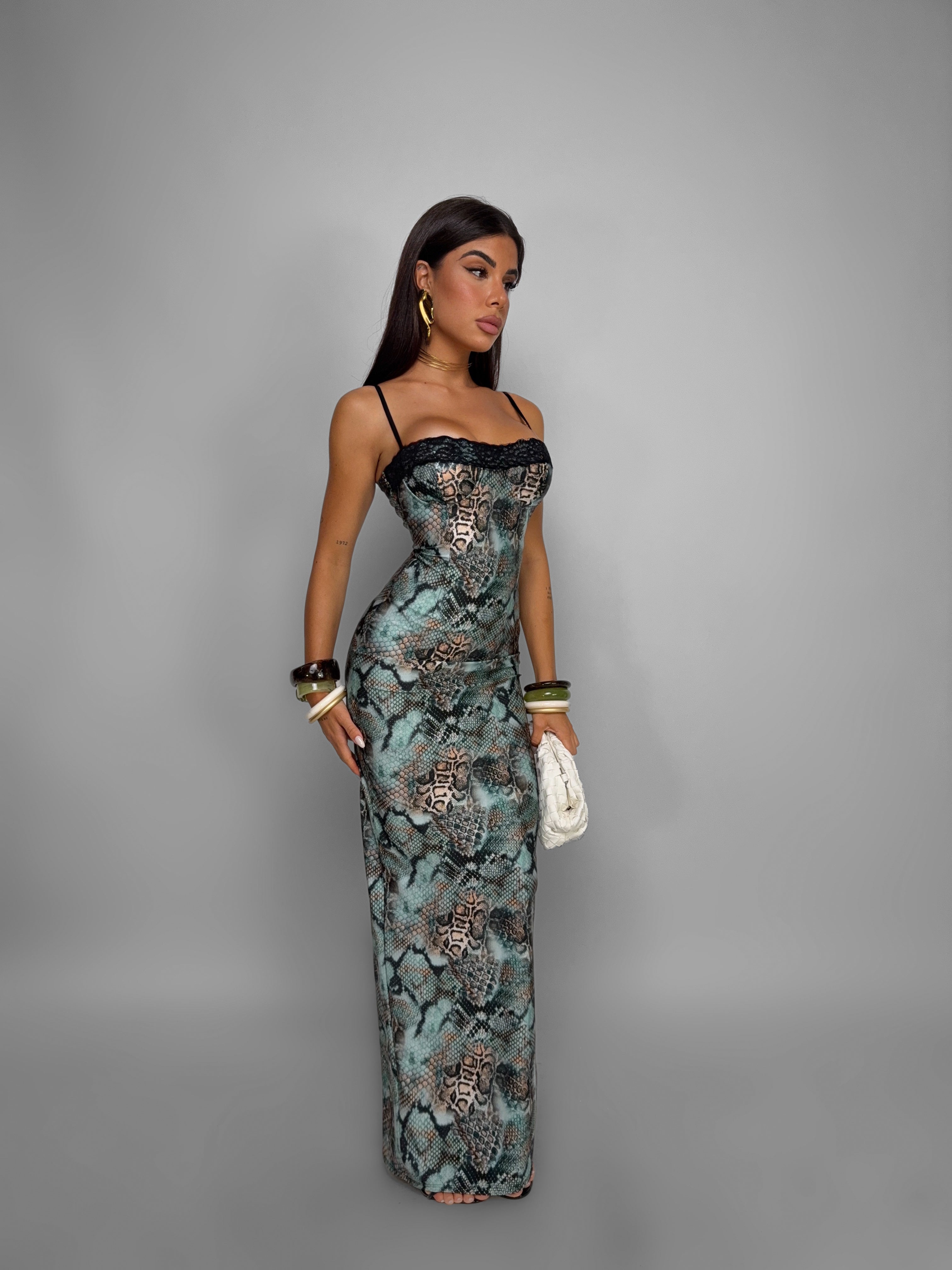 Abito Exotic Lace-Pitonato