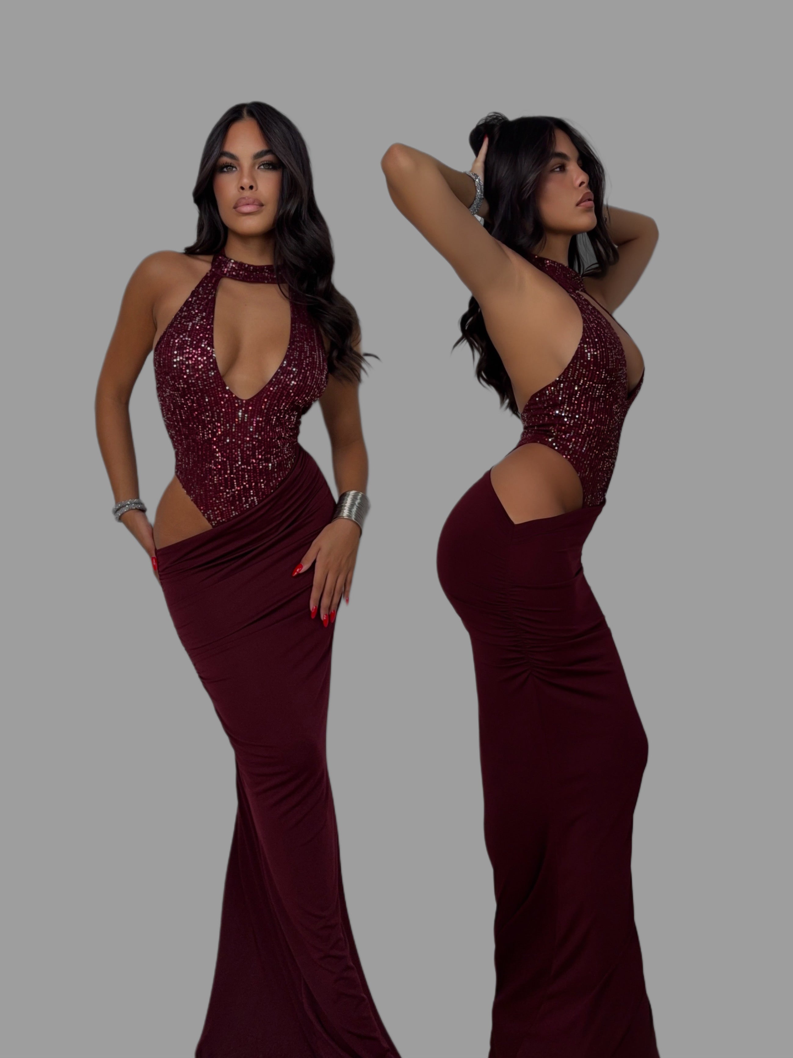 Abito Foxy - Cherry Red