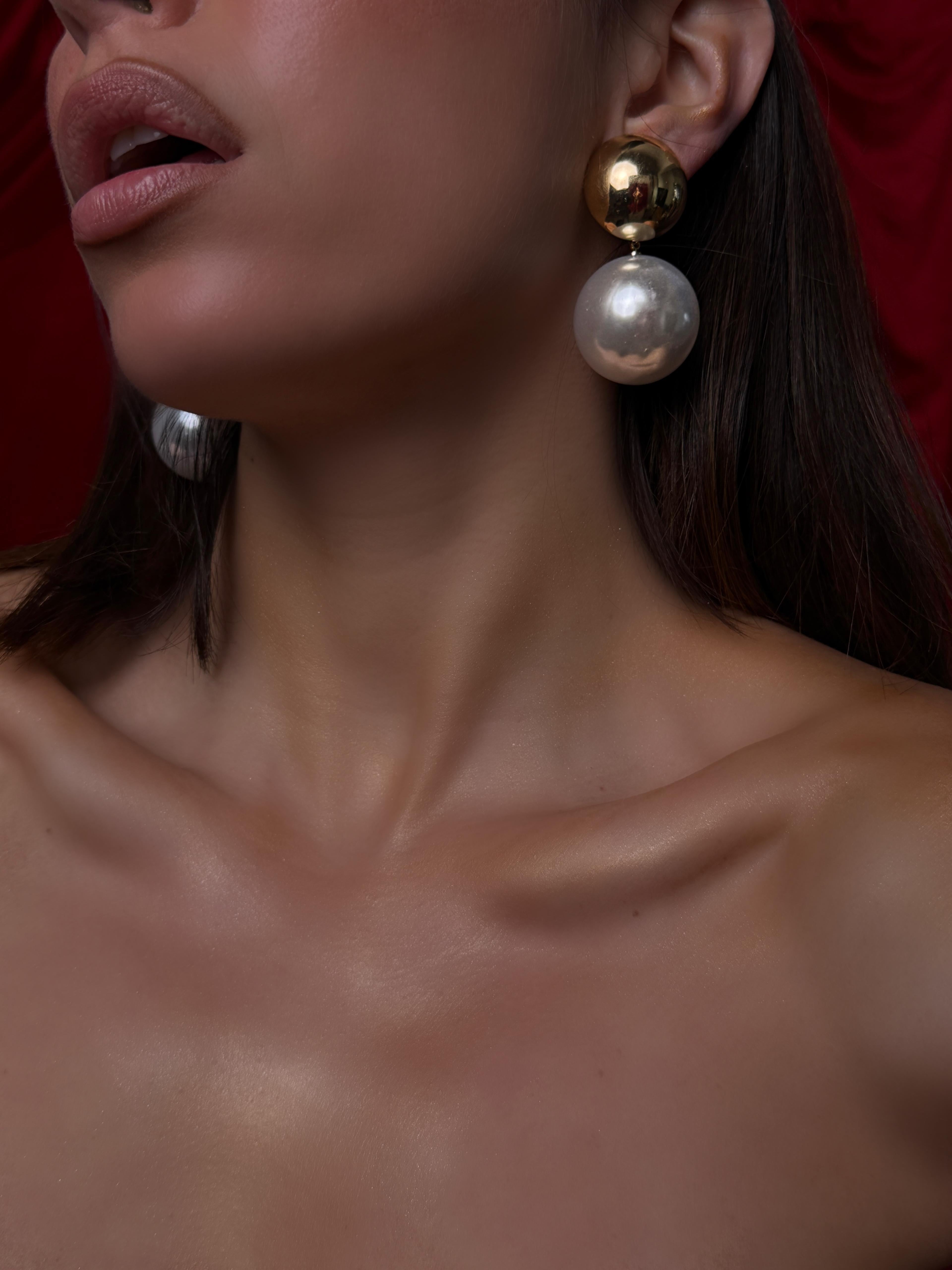 Orecchini Big Pearl