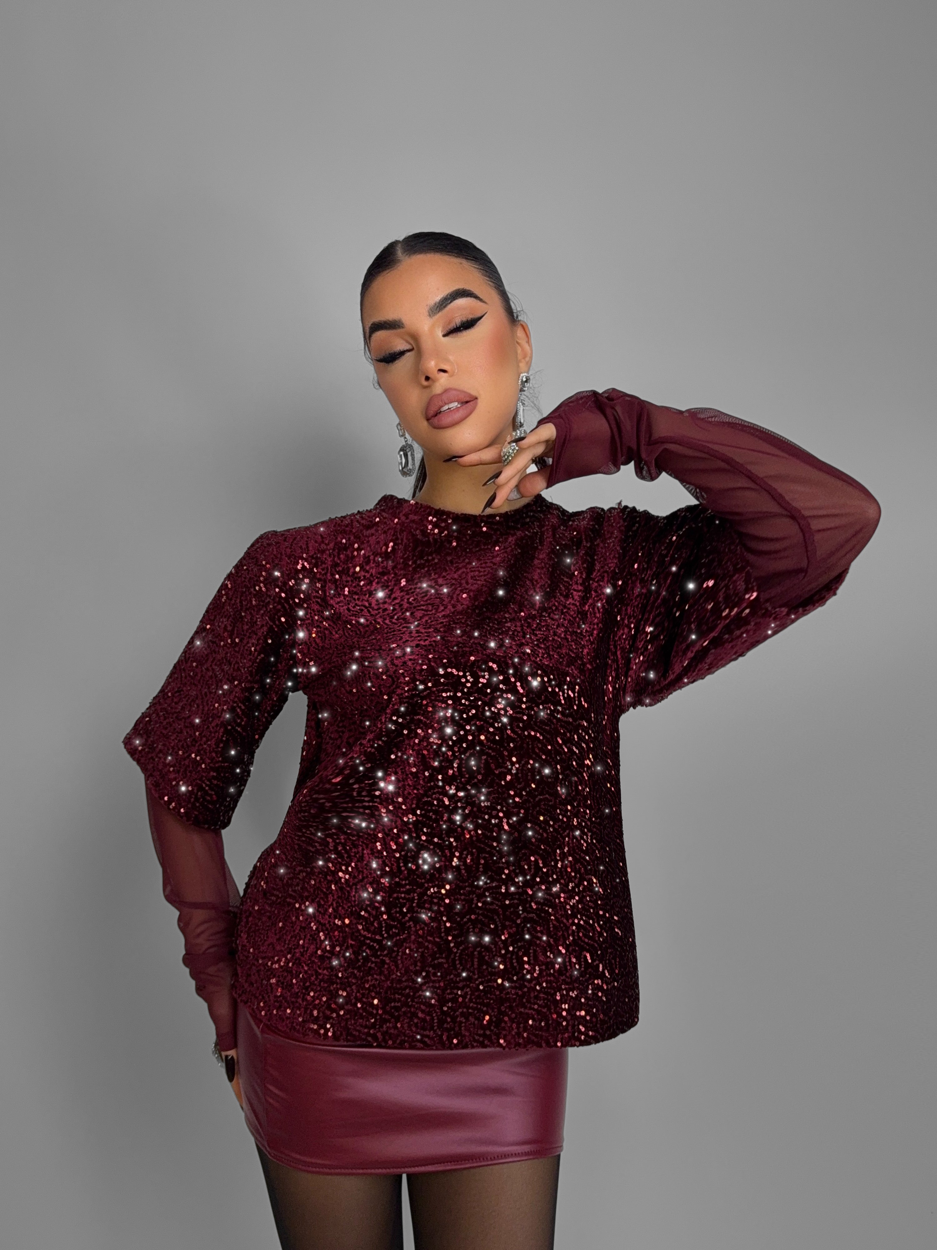 Maglia Morphic-Cherry-red