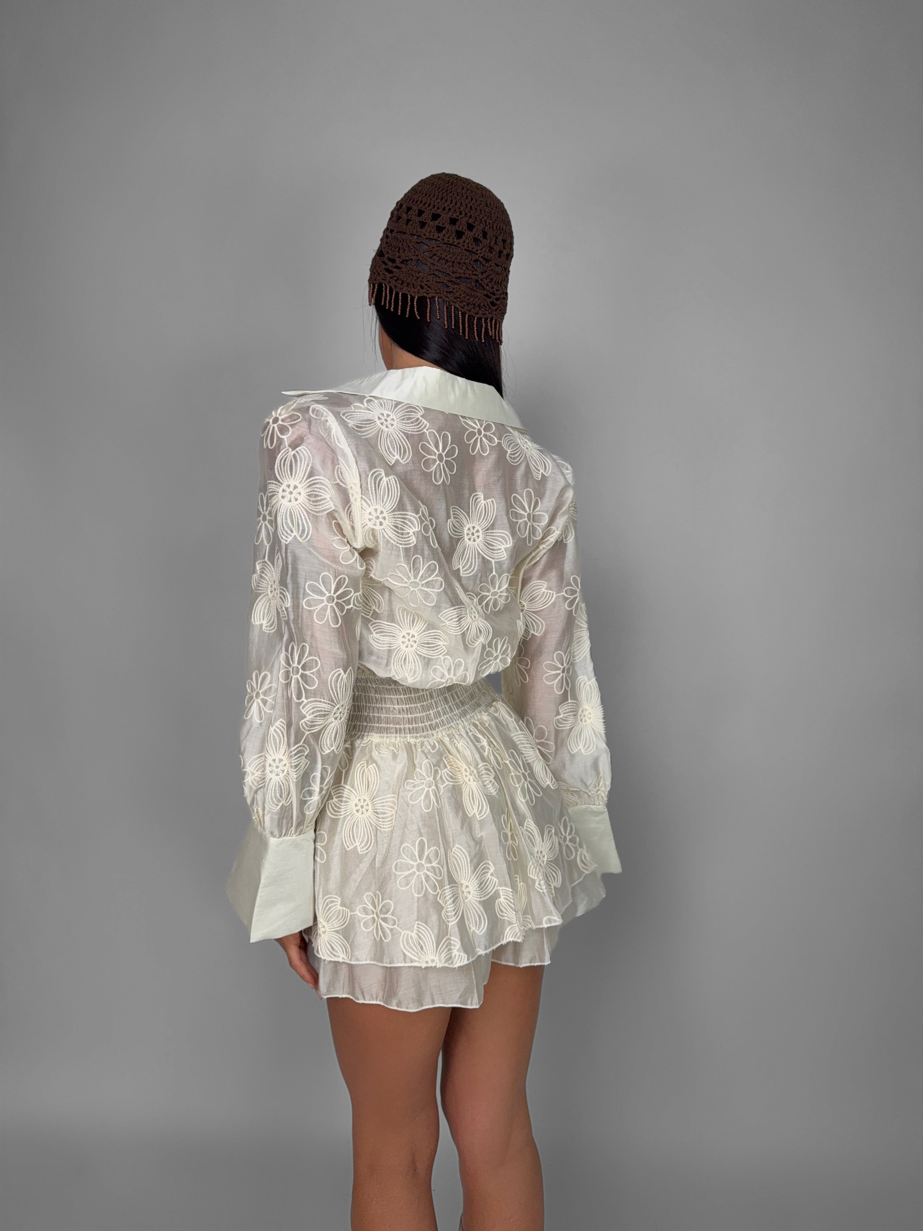 Abito Wildflower-Beige