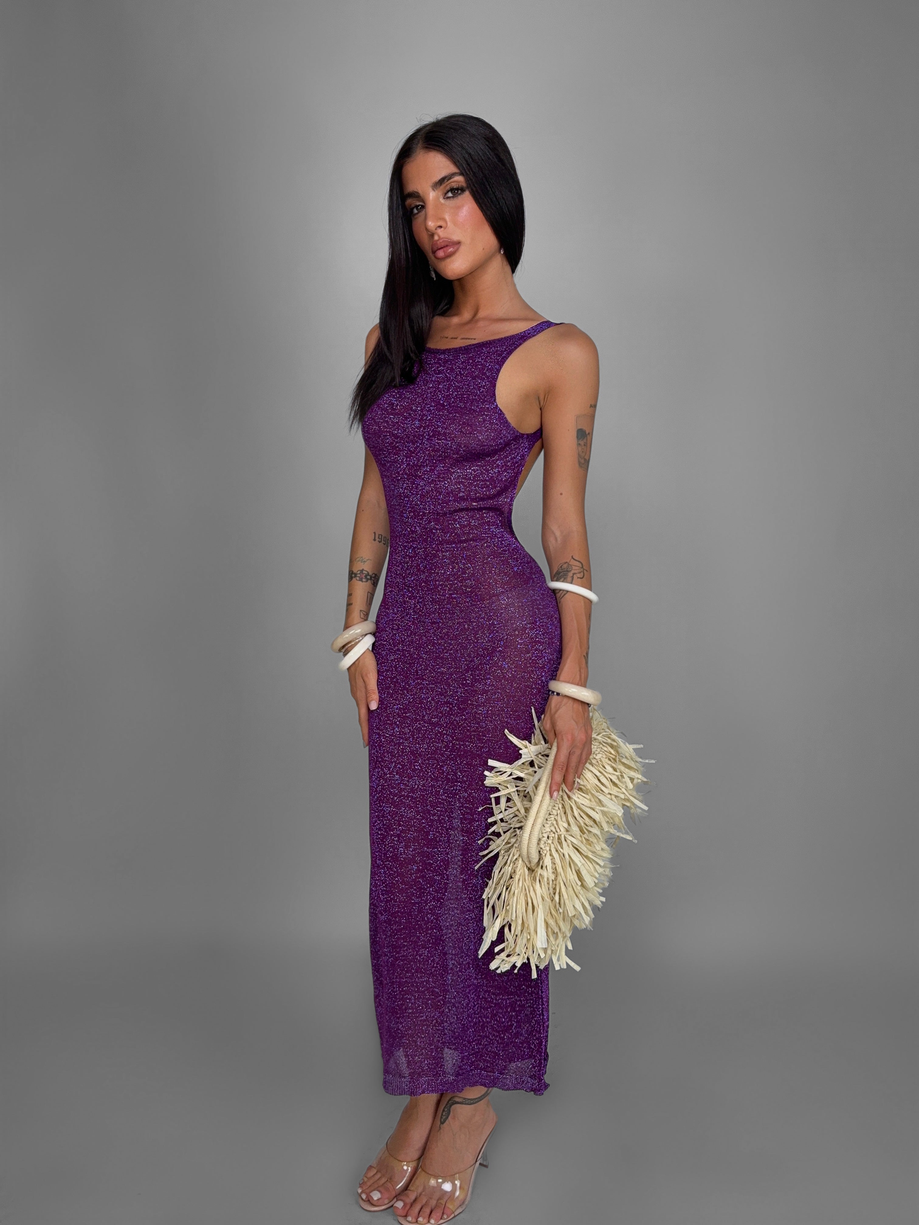 Abito Annabelle-Purple