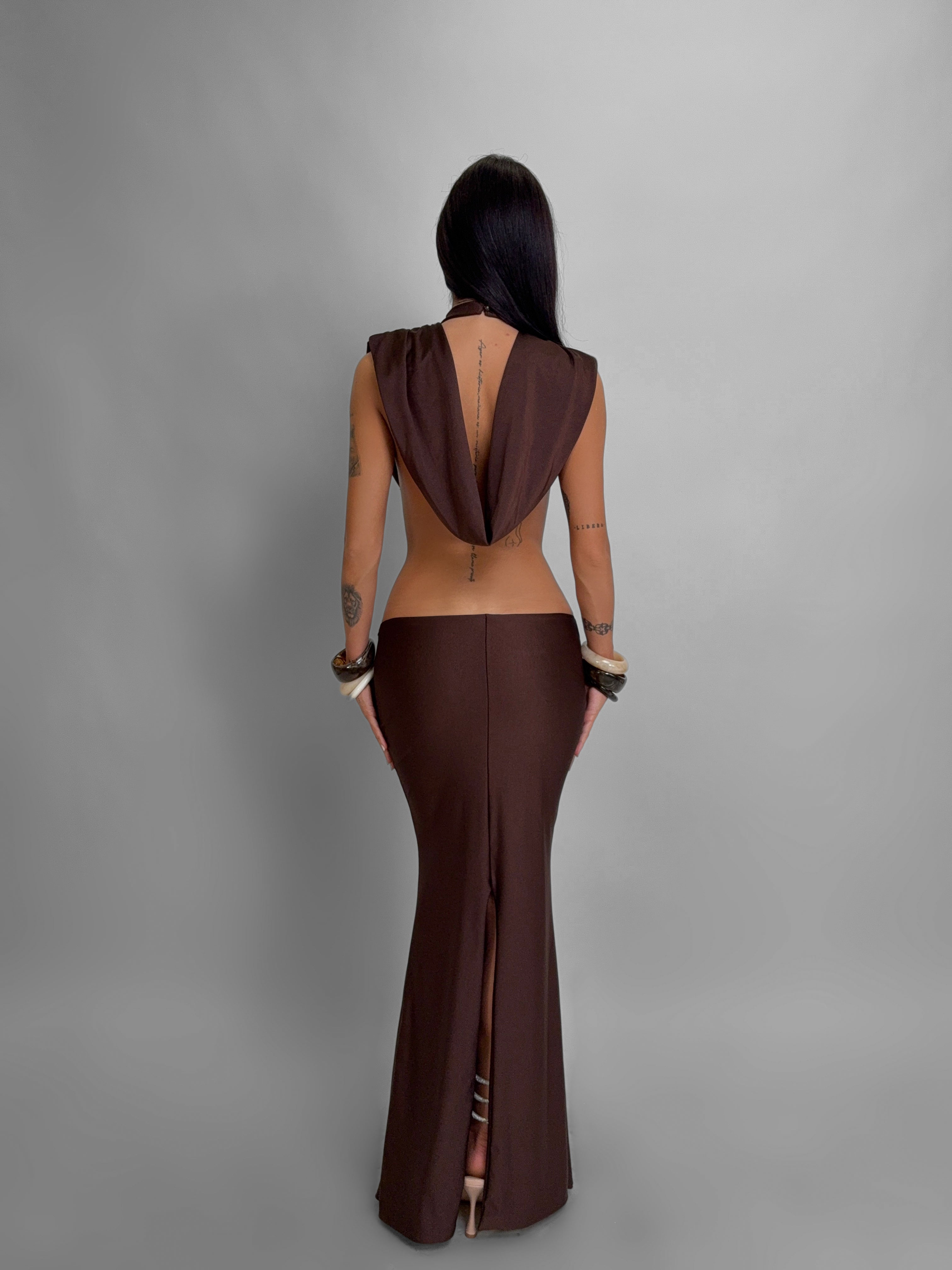 Coord Set Afrodite-Brown
