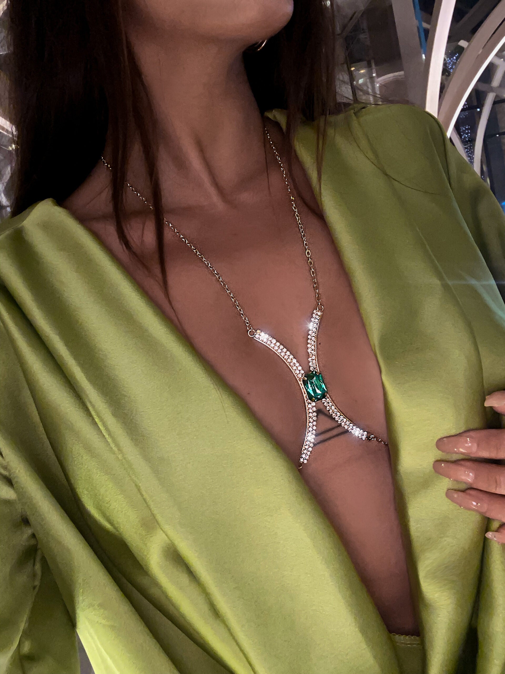 Gioiello Emerald Bralette