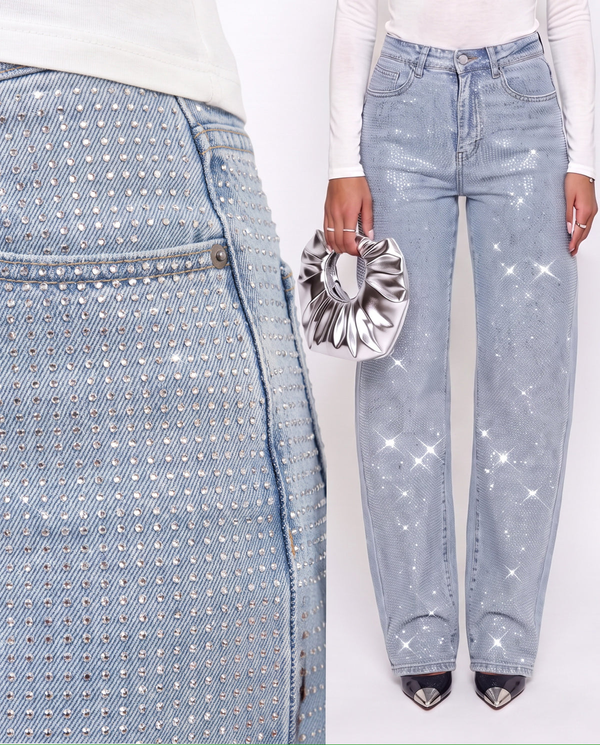 Jeans Crystal Rain