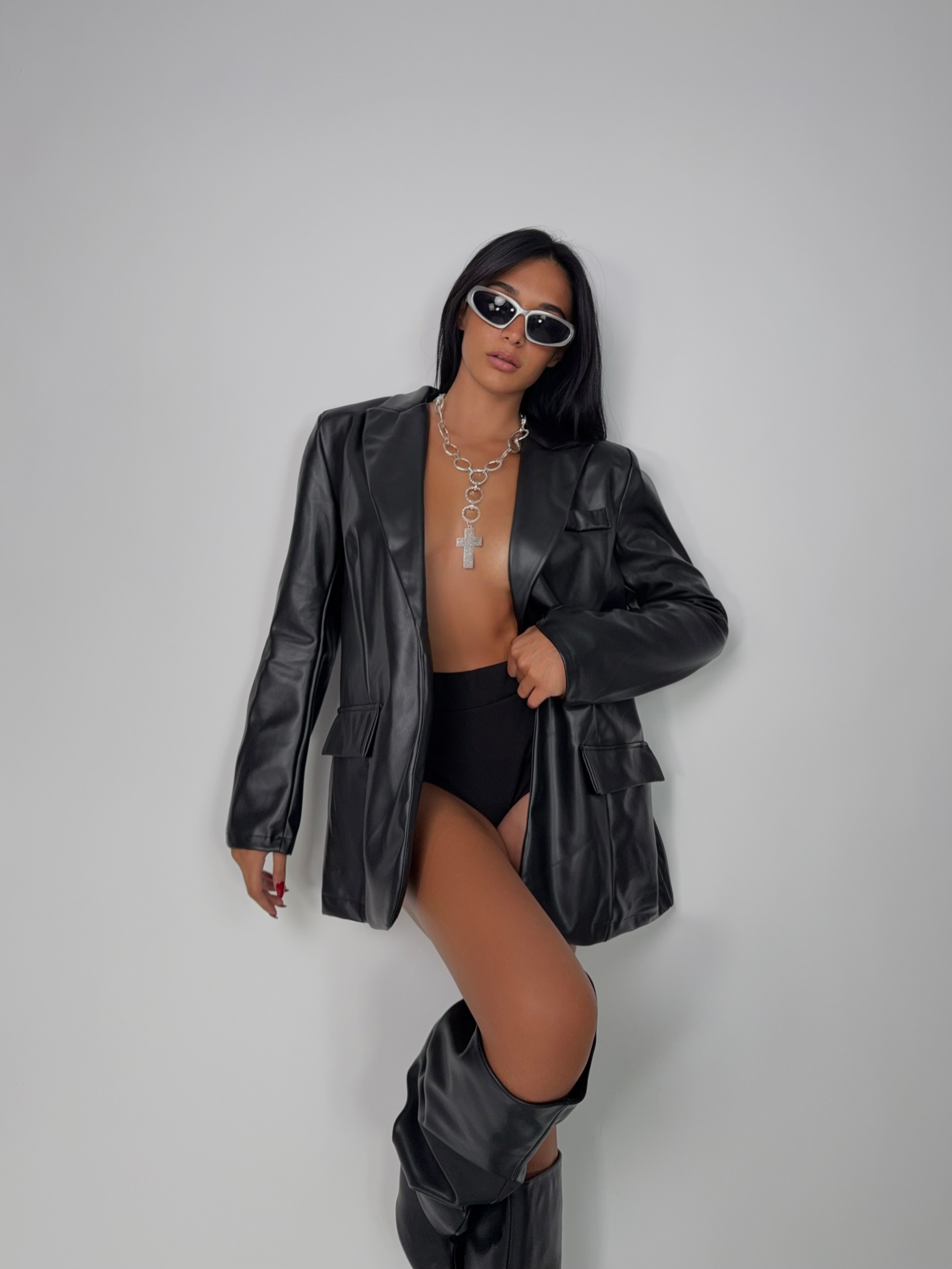 Giacca Over Leather