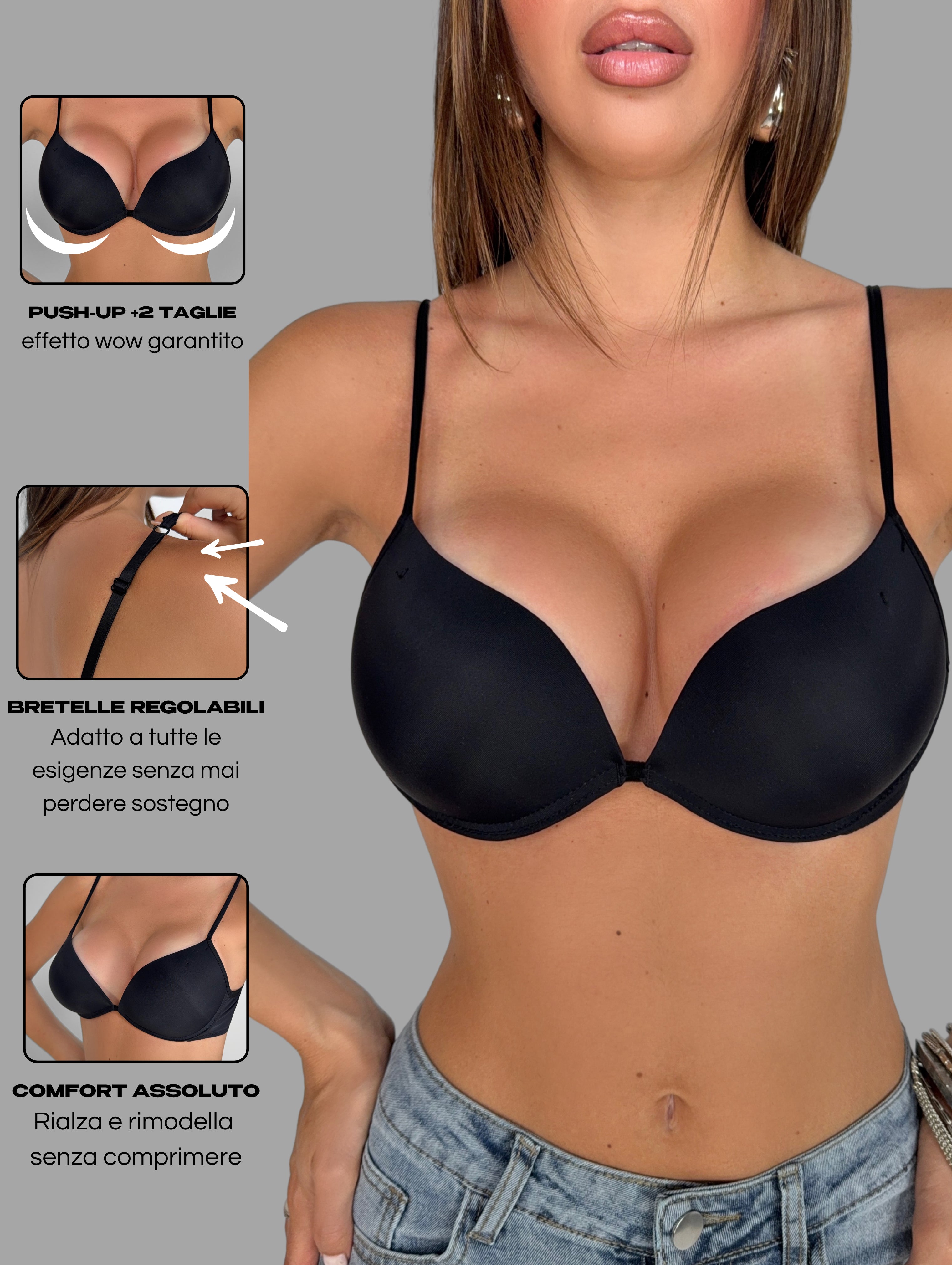 Reggiseno Soft Touch Push Up