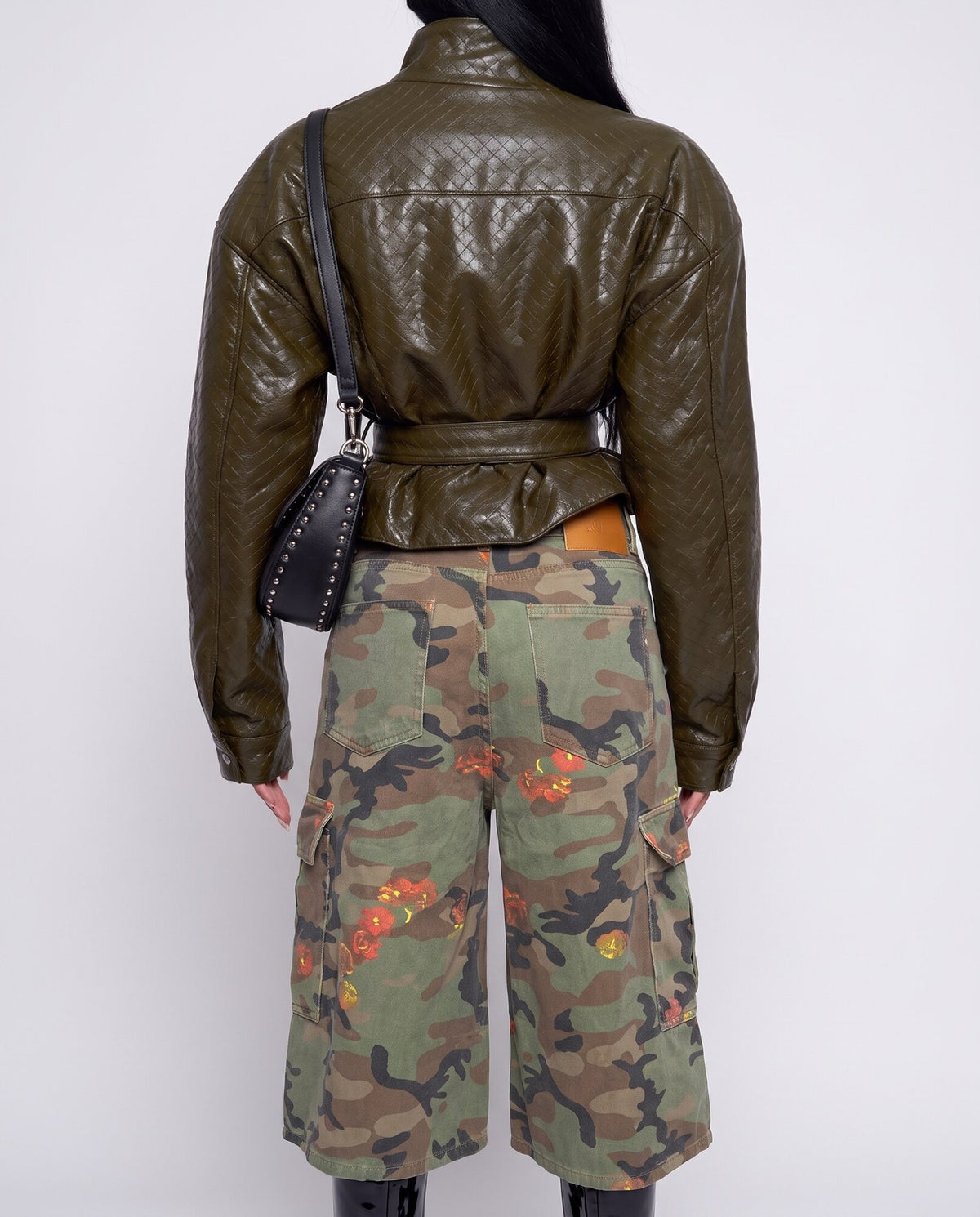 Bermuda Floral Military